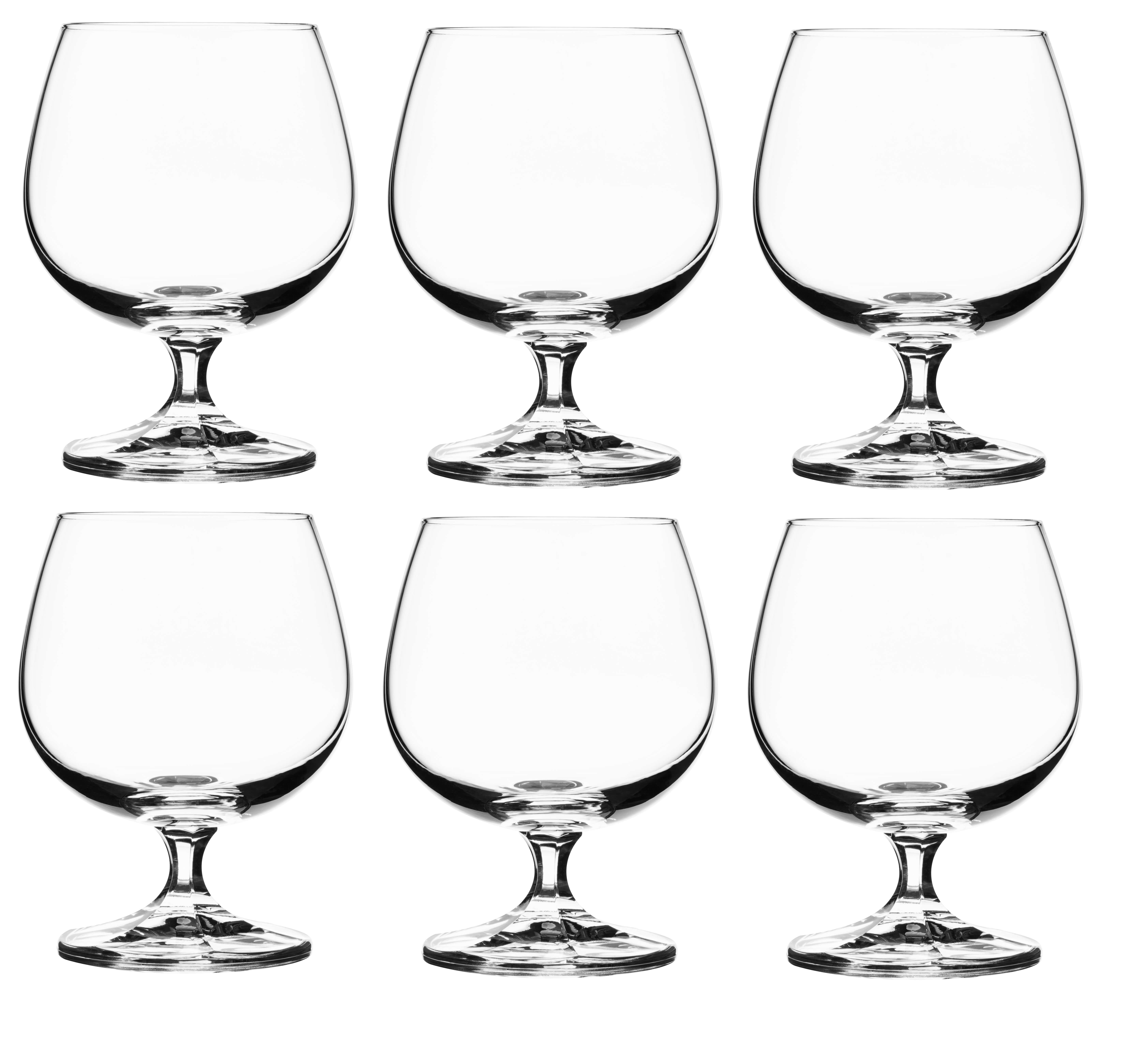Kieliszki do koniaku i brandy 250 ml 6 szt.
