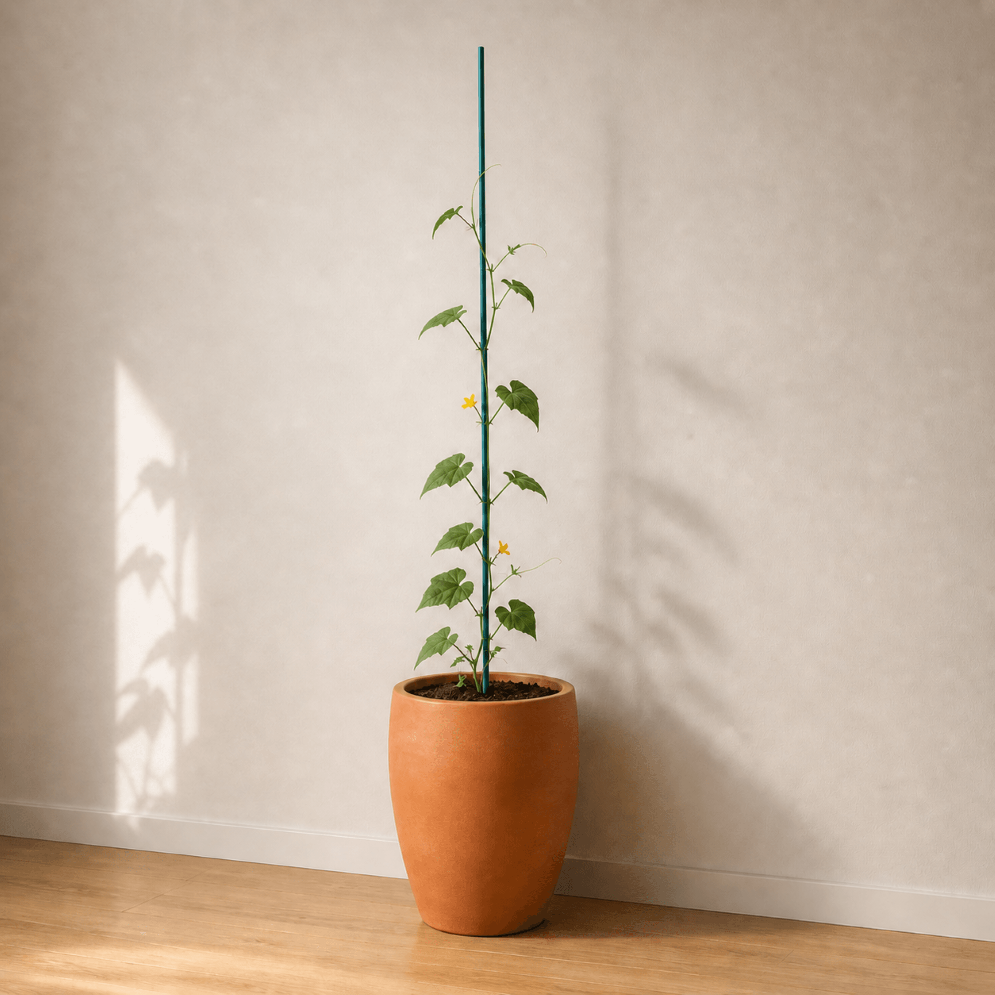 Bambusowe tyczki do roślin Panon 90 cm x 6 mm zielone 100 szt.