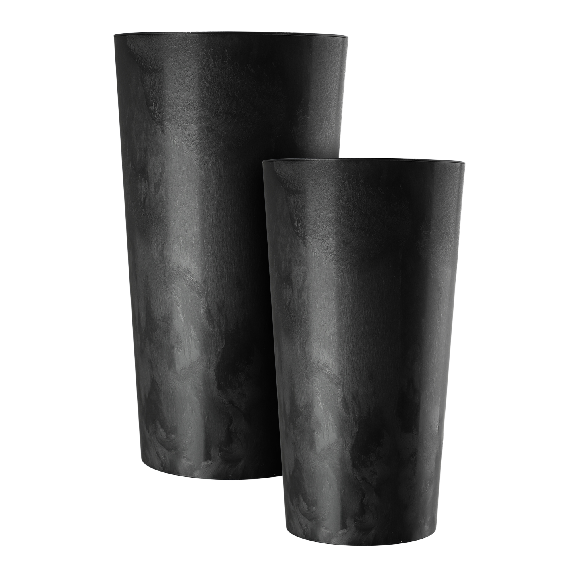 Doniczka na kwiaty Merag 26 cm czarny beton