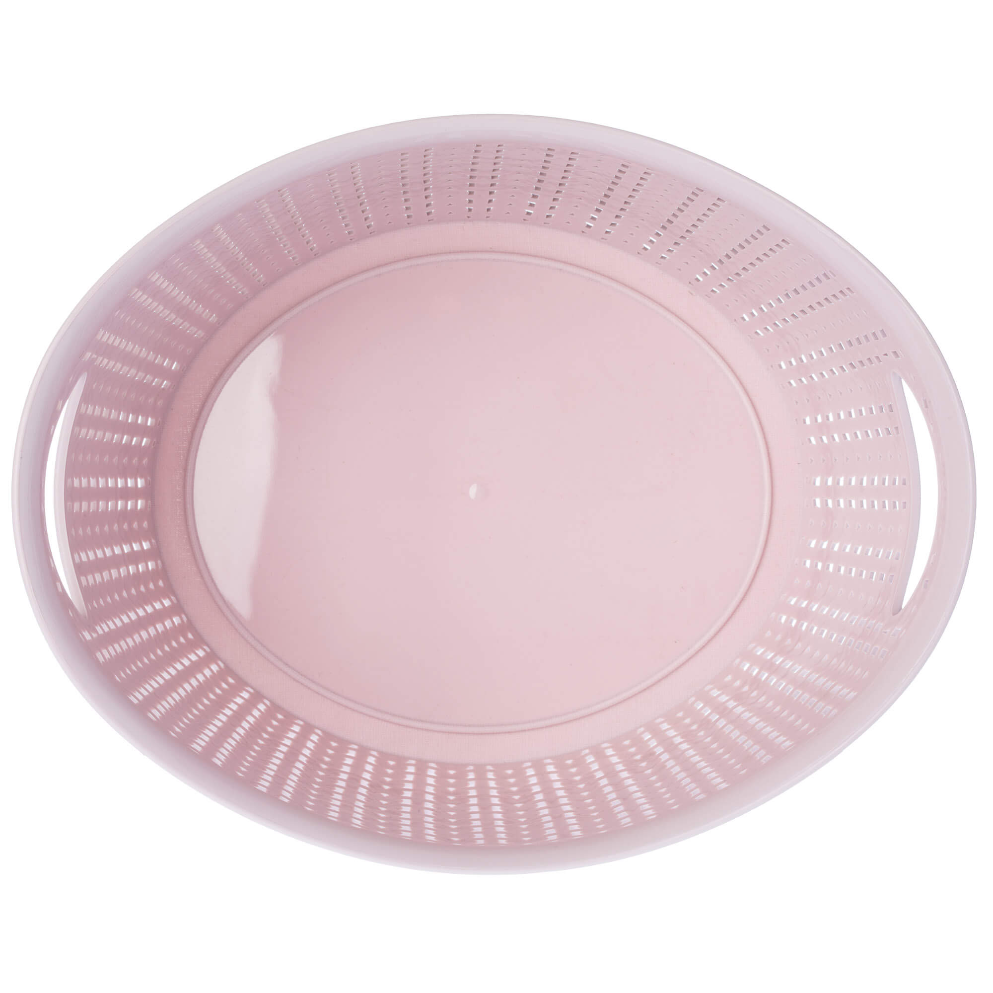 Koszyk plastikowy owalny Malm 3.3L, różowy