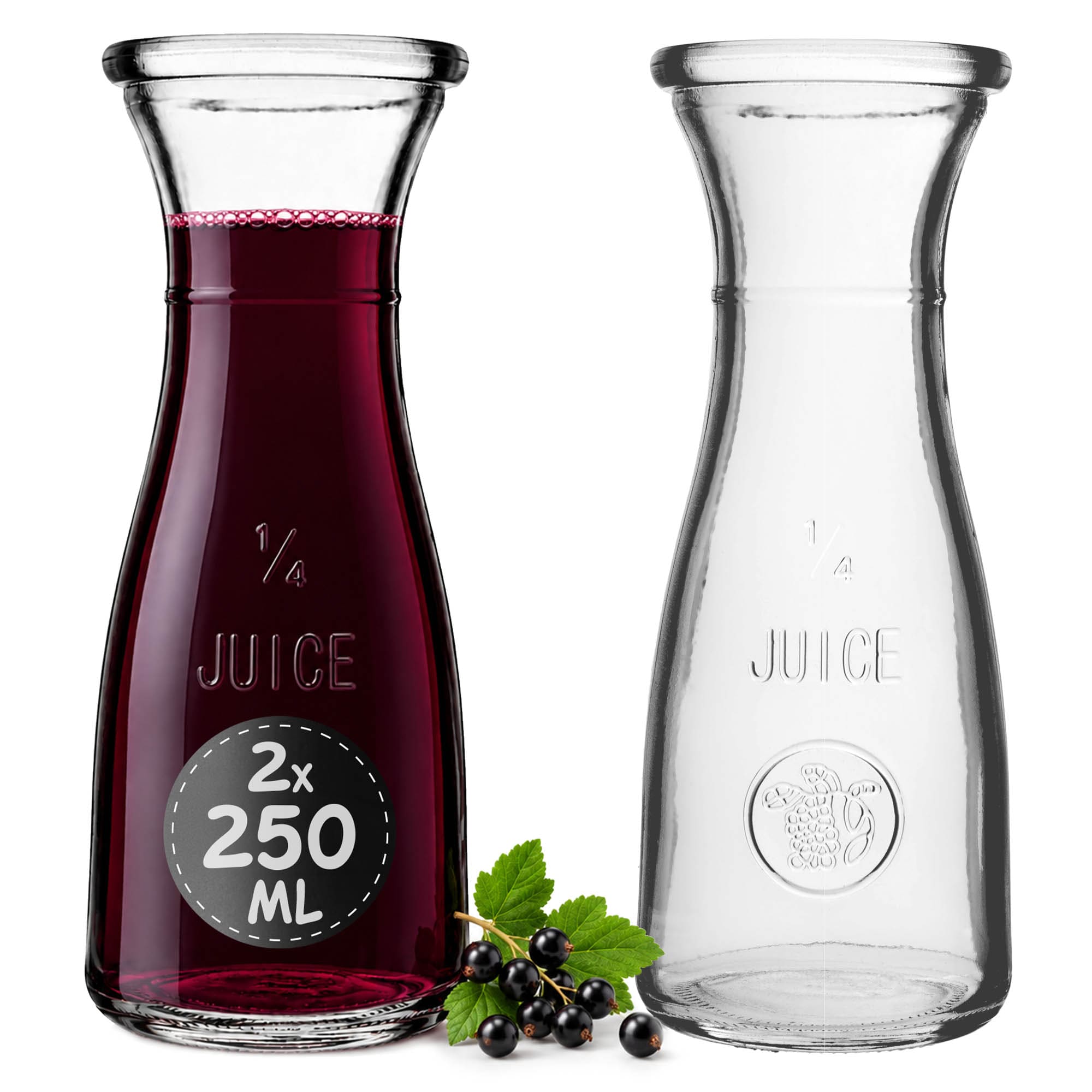 Karafka szklana Calera 250ml 2szt