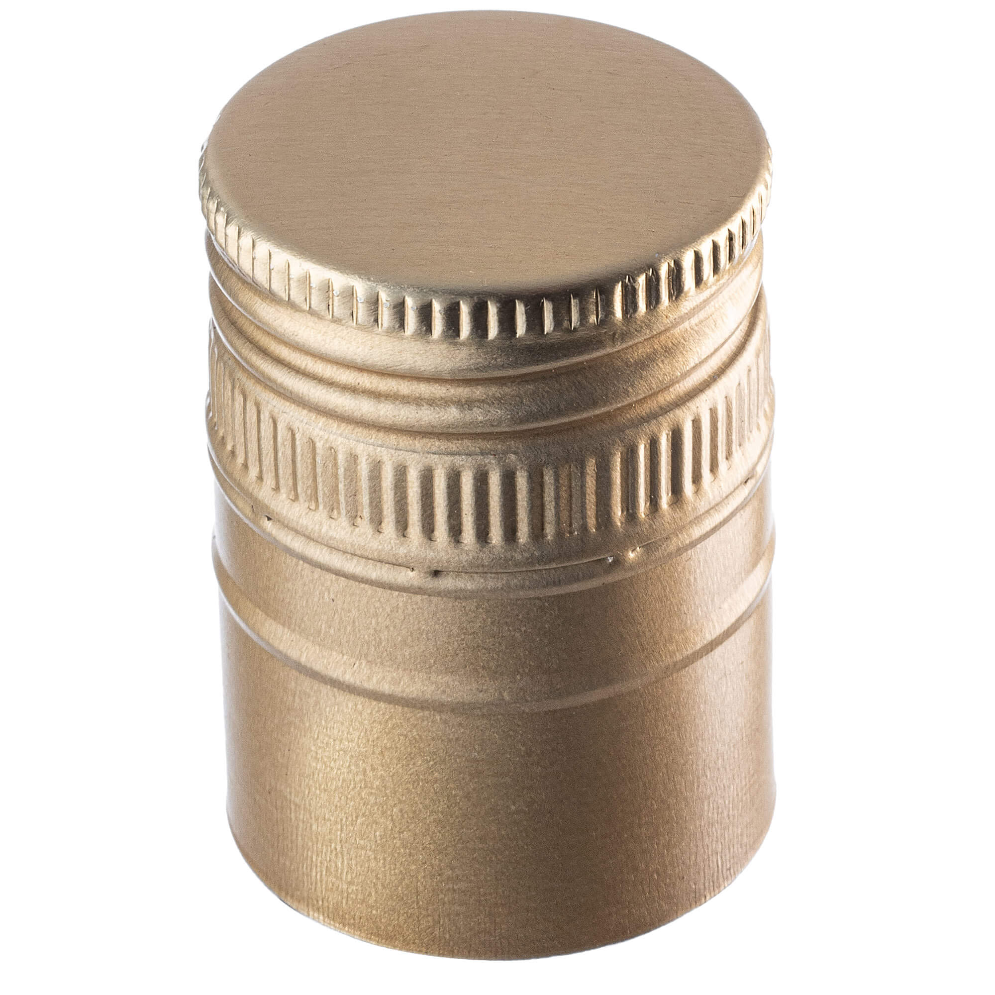 Aluminiowa zakrętka do butelek Annot fi 31.5mm długa złota 50 szt.