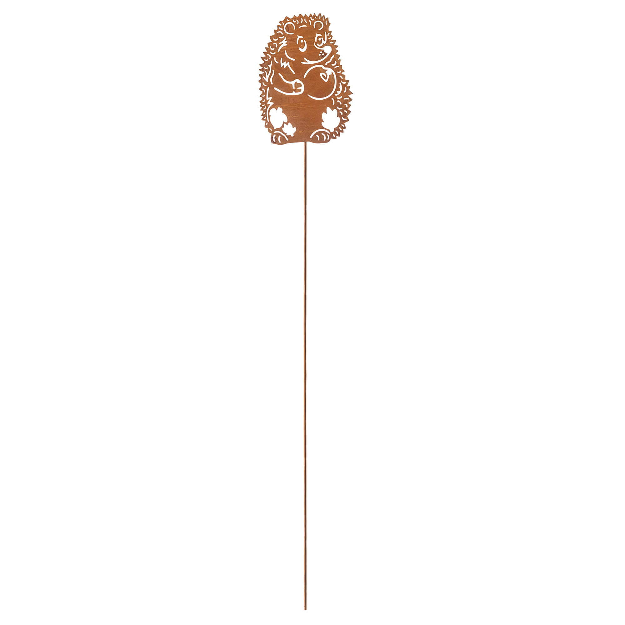 Ozdoba ogrodowa ze stali corten Laborde jeż 13 x 79 cm 6 szt.