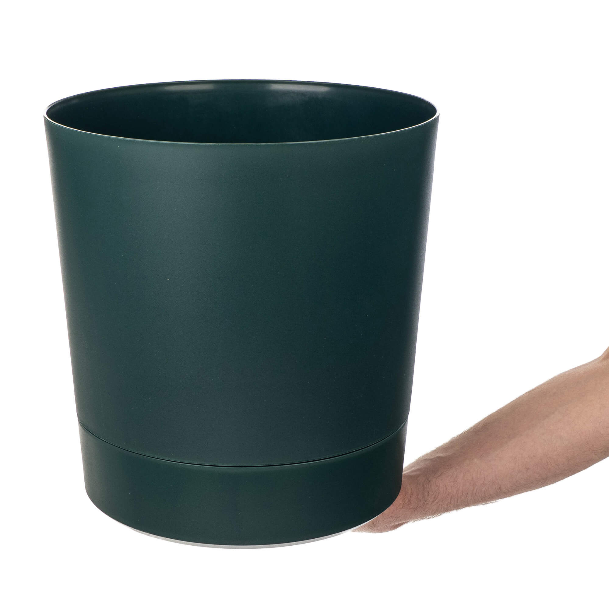 Donica z podstawką Verri 34.5 cm awokado