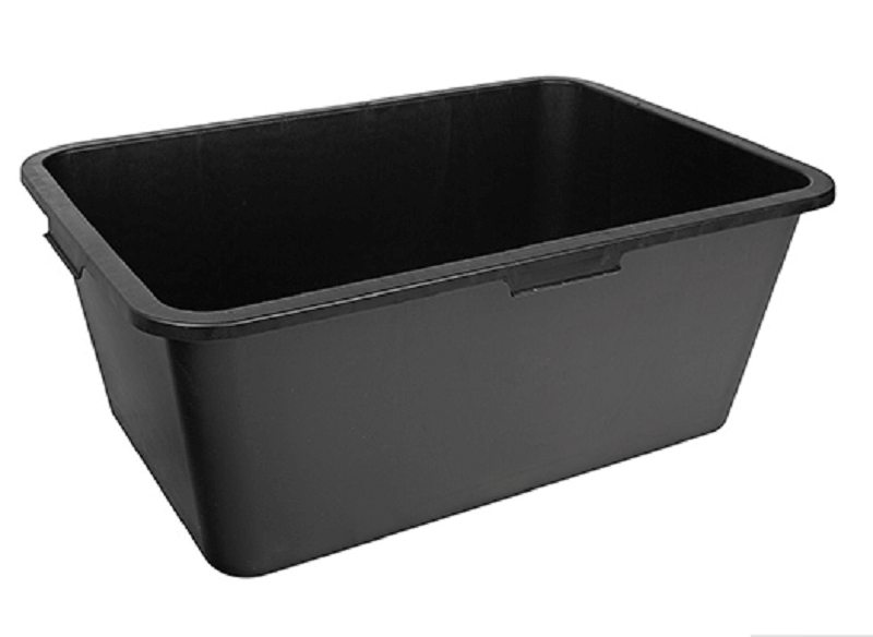 Kastra budowlana prostokątna "Isna" 60L, czarna