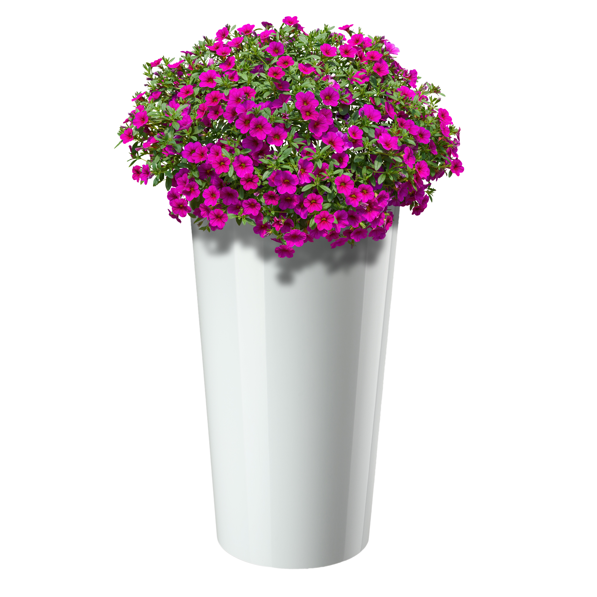 Doniczka na kwiaty Merag 14cm biała