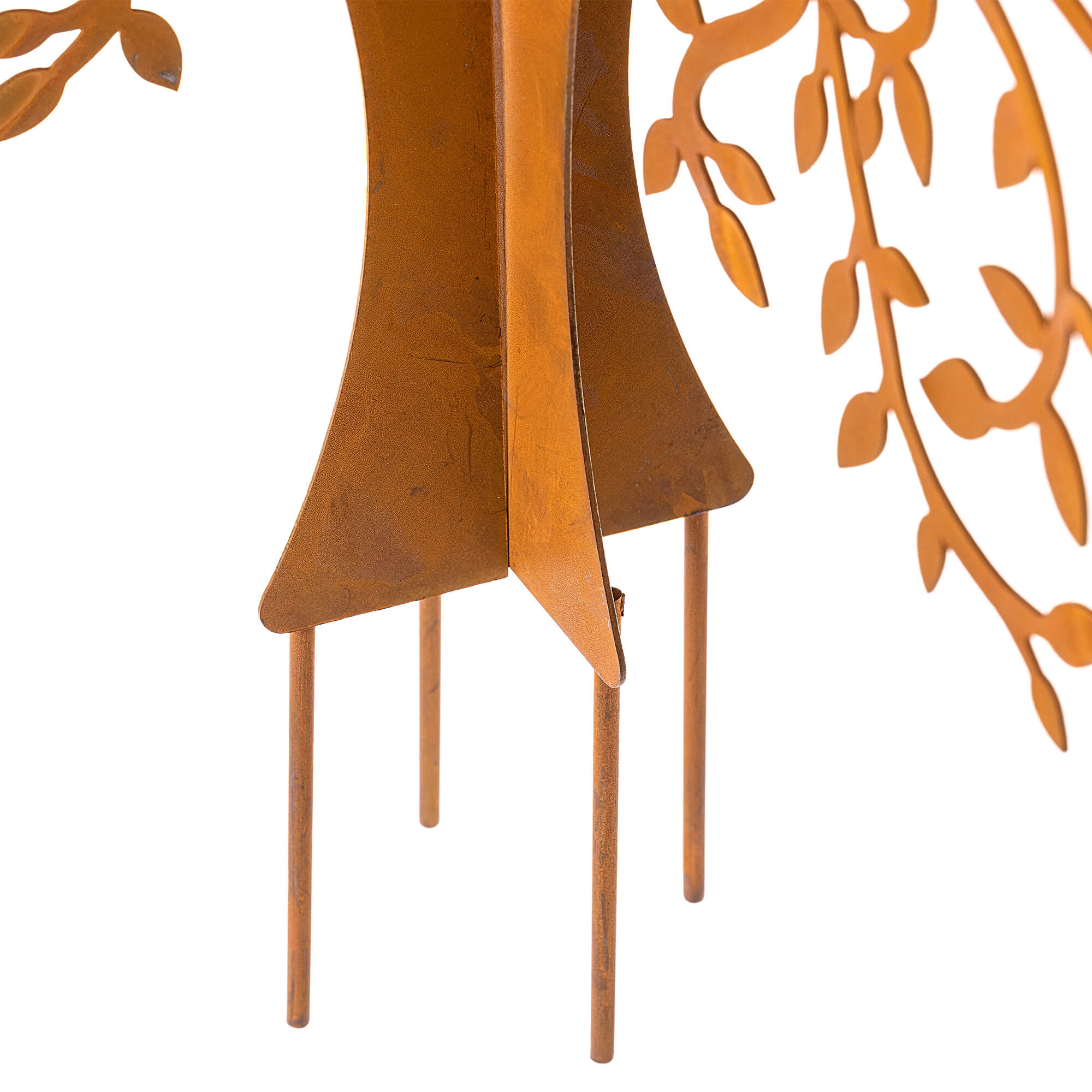 Ozdoba ogrodowa ze stali corten Laborde drzewo 37 x 40.5 cm 3 szt.