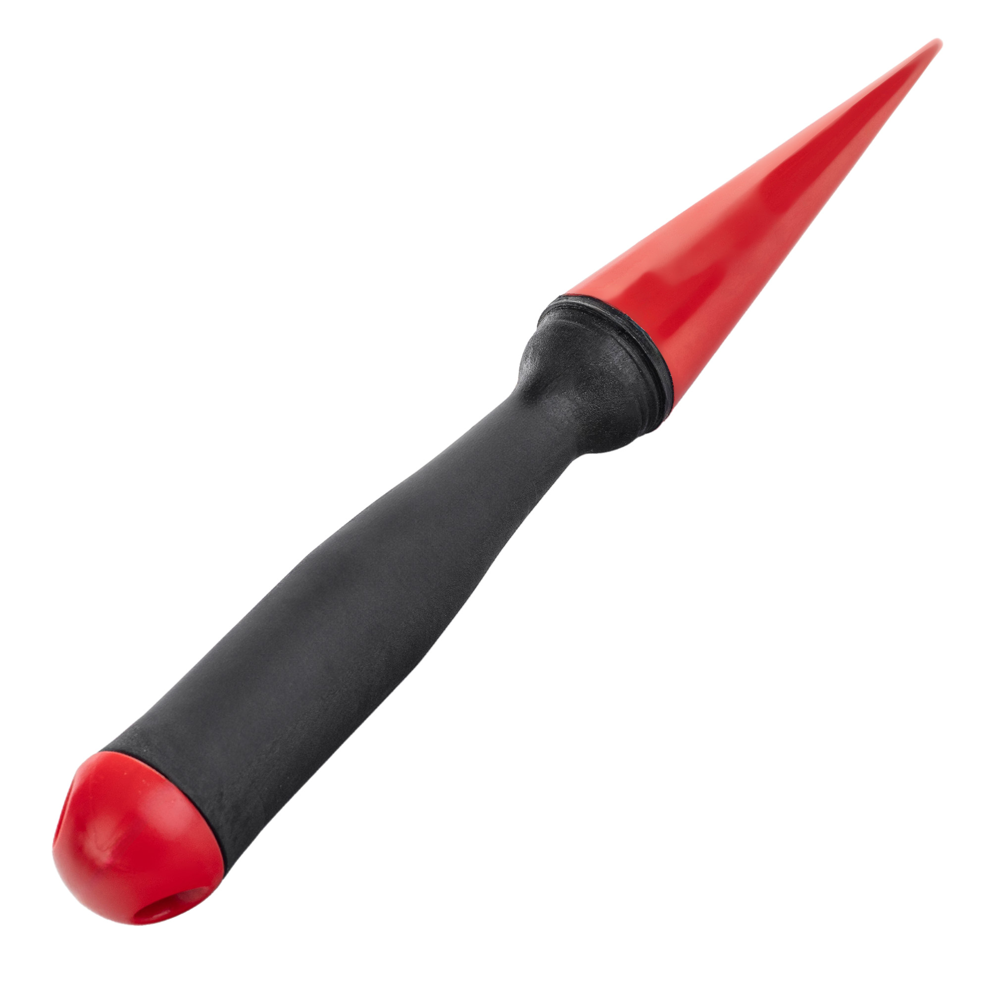 Pikownik dołownik ogrodniczy z trzonkiem 26cm czerwony