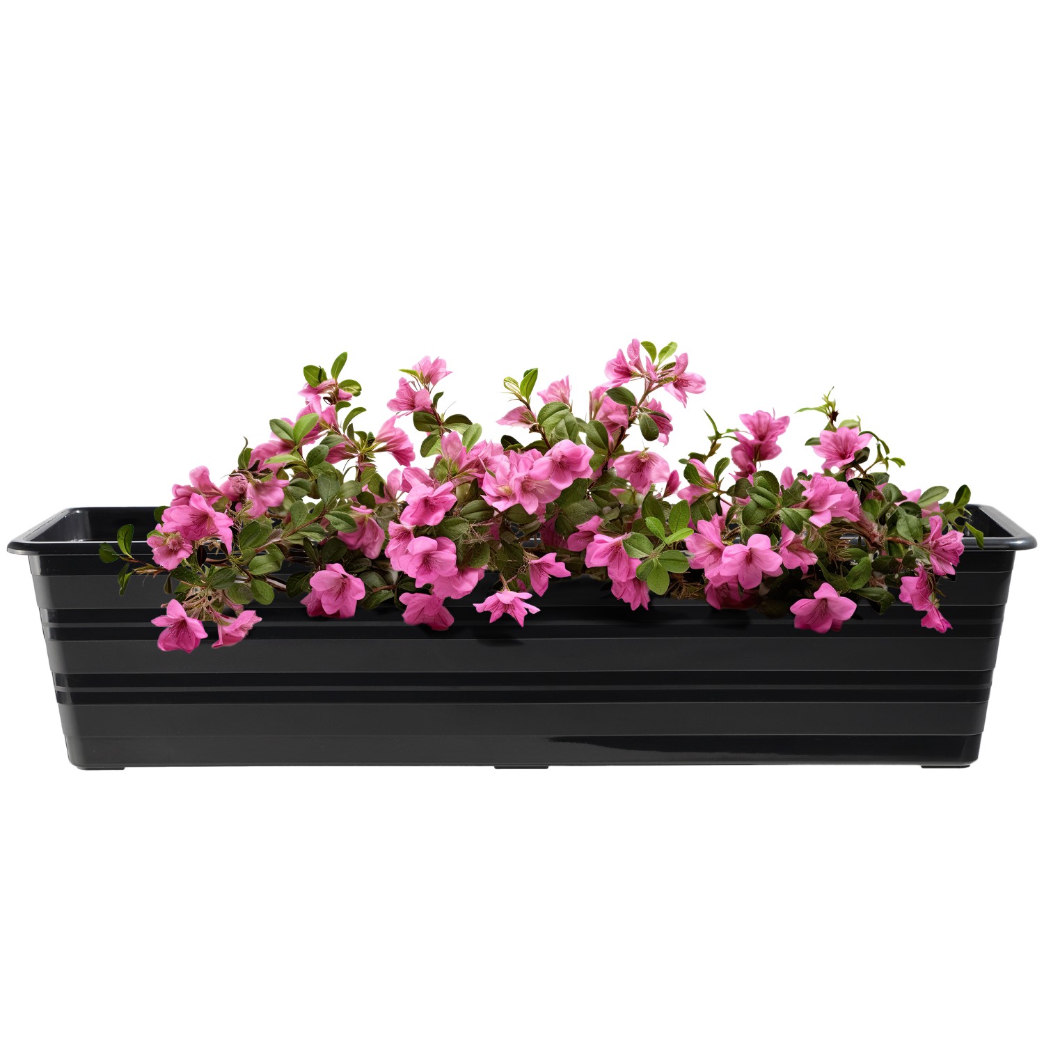 Doniczka balkonowa Catí 60cm antracytowa 3szt