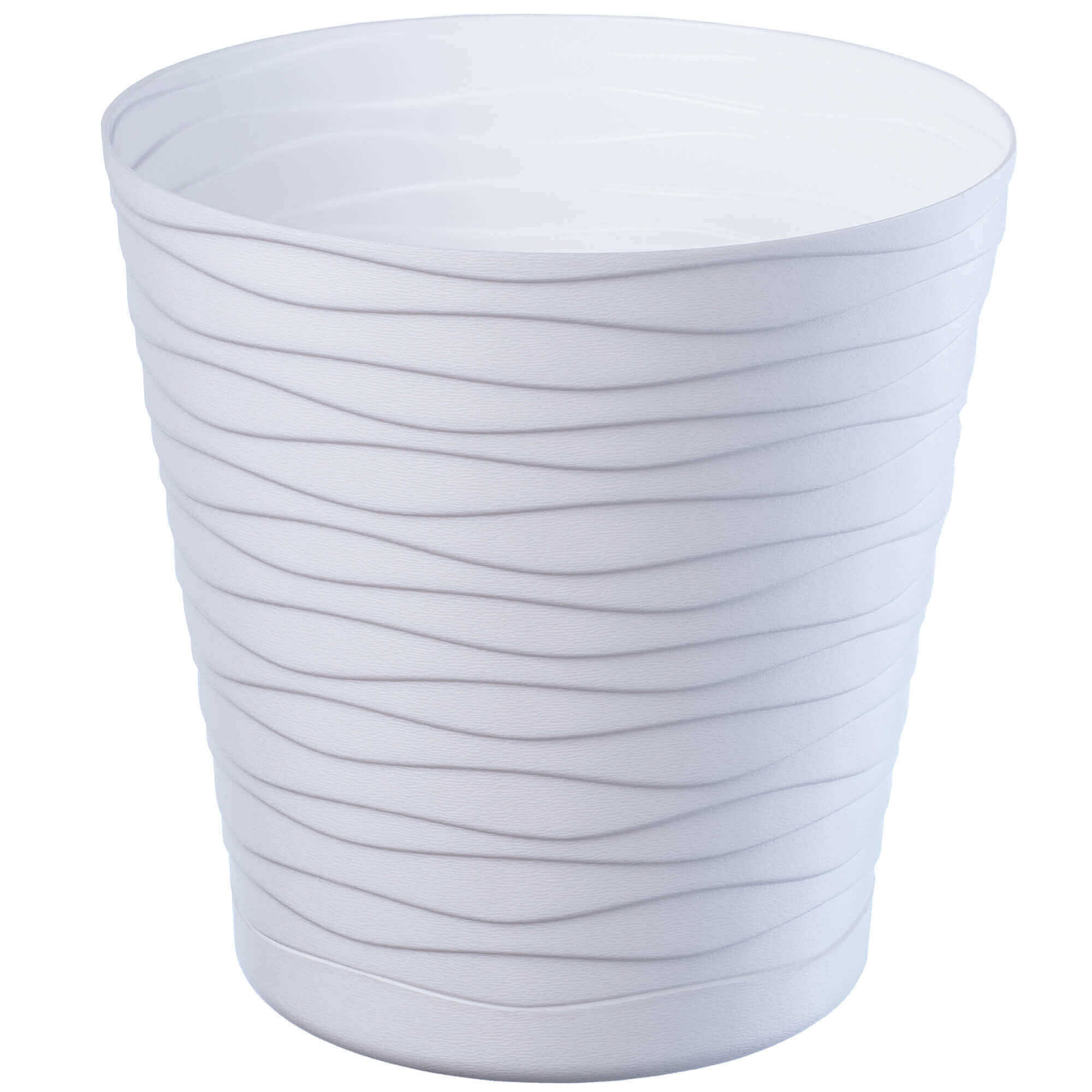 Doniczka z podstawką Greve 25 cm, biała