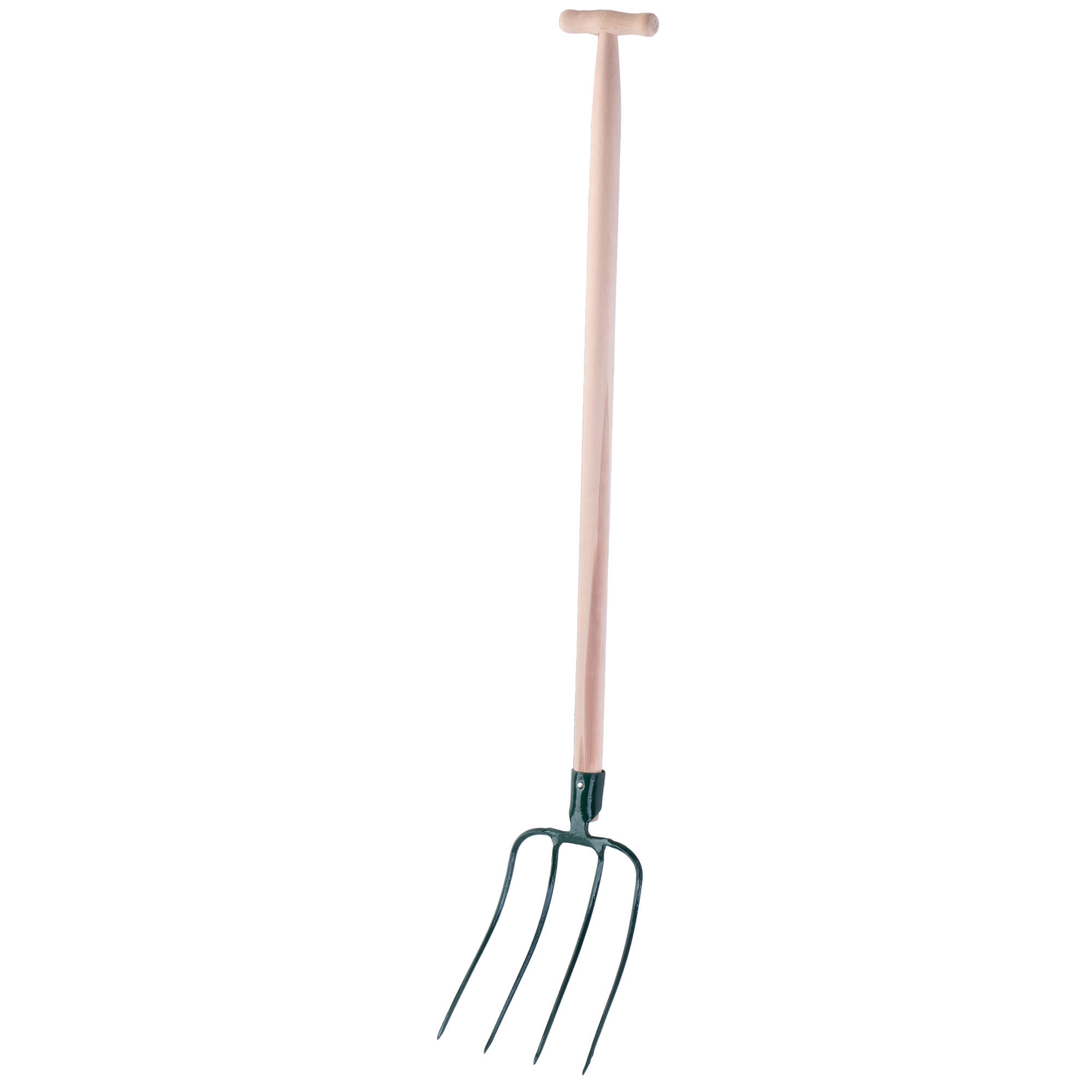 Widły do siania Varzi 4 zęby 129 cm, zielone
