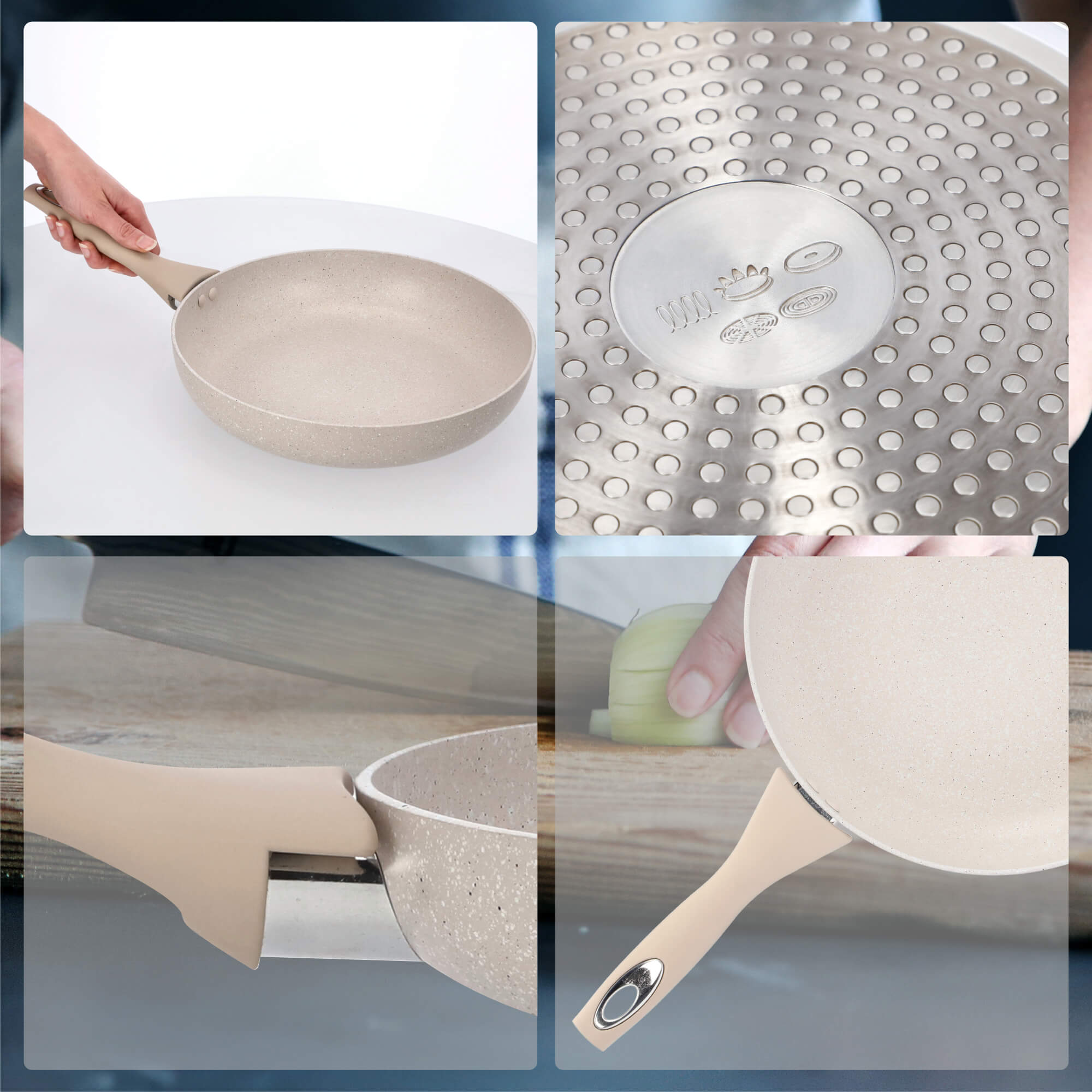 Patelnia z powłoką nieprzywierającą 28 cm