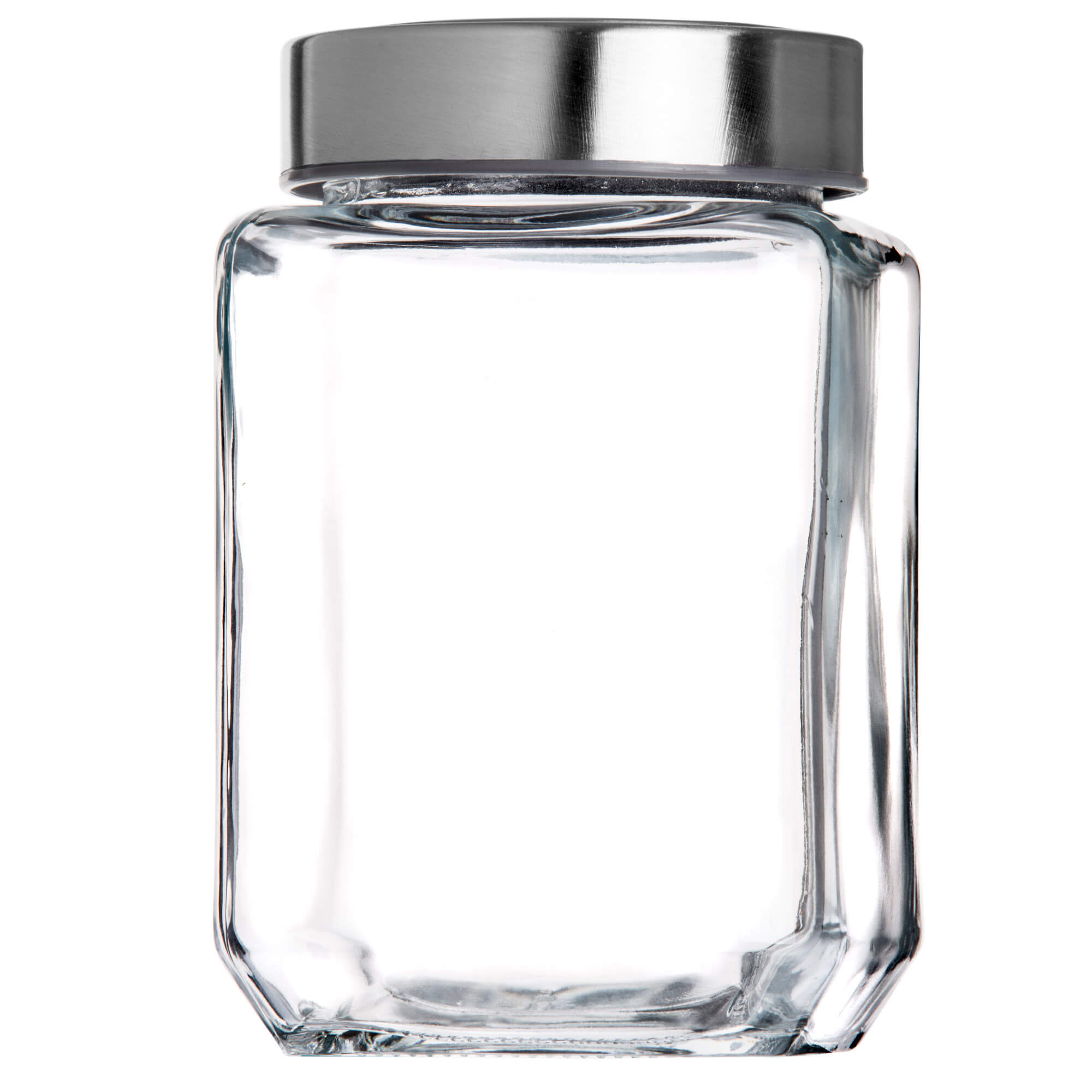 Szklany pojemnik na żywność Ferno 500 ml, szary