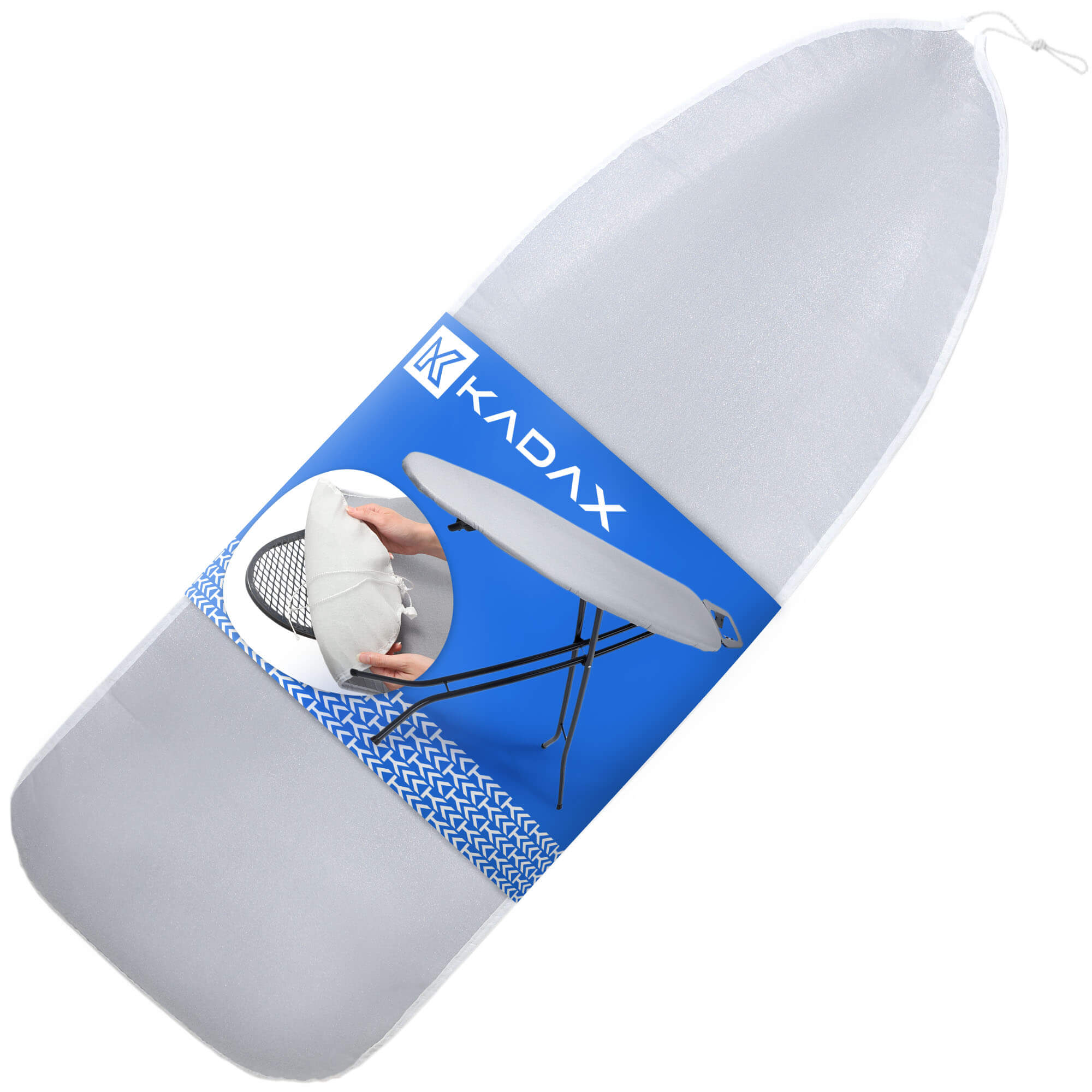 Pokrowiec na deskę metalizowany Bagn 137 x 48 cm