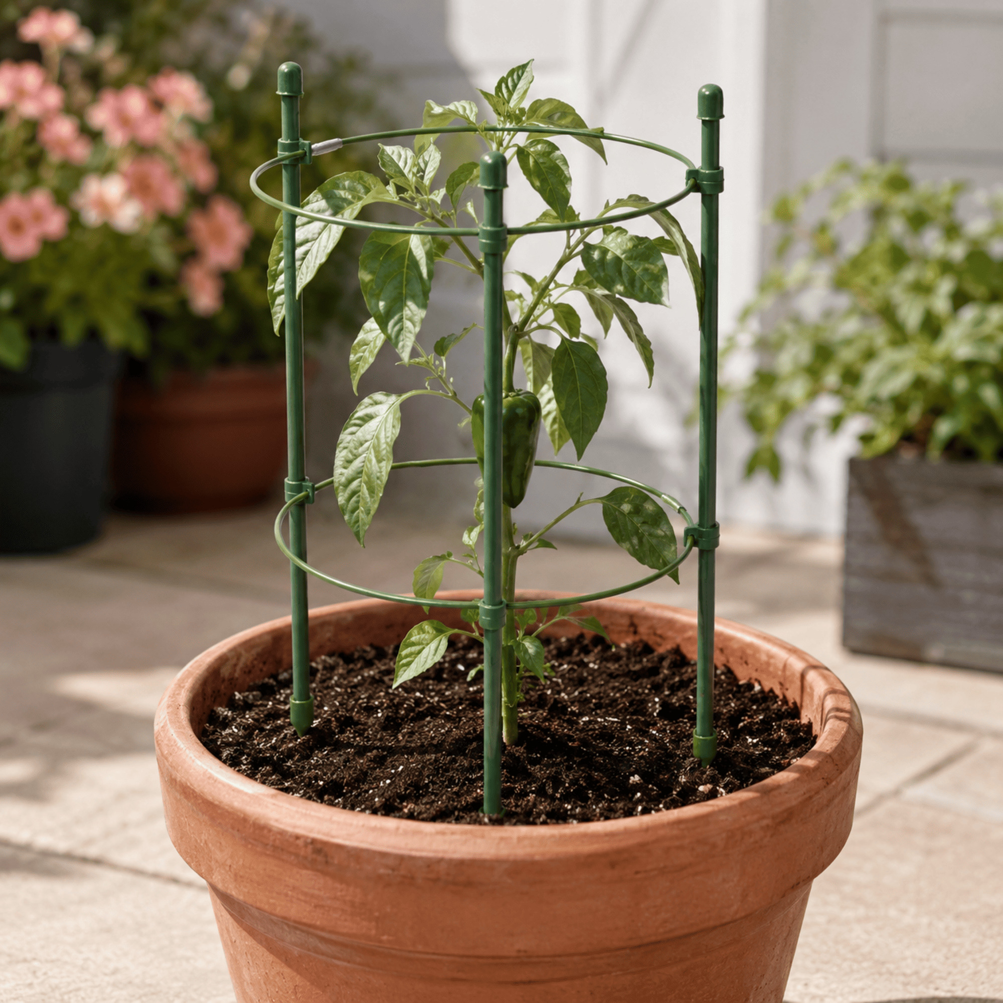 Podpora pierścieniowa do roślin Bodiel 30 cm 3 szt.