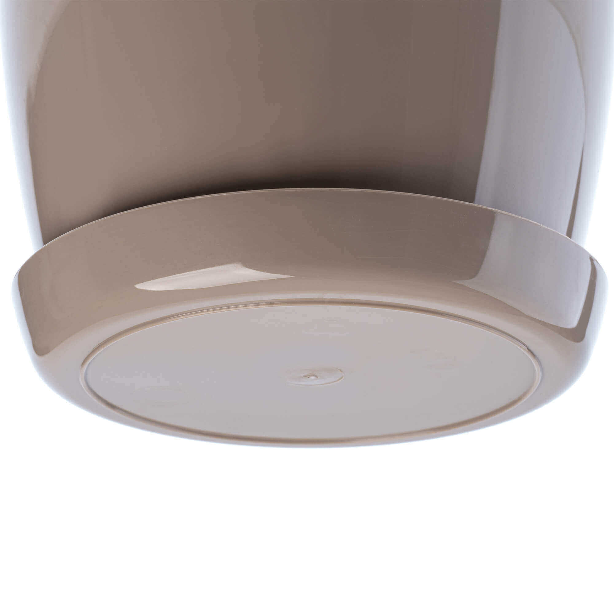 Doniczka Agen z podstawką 12 cm, beżowa