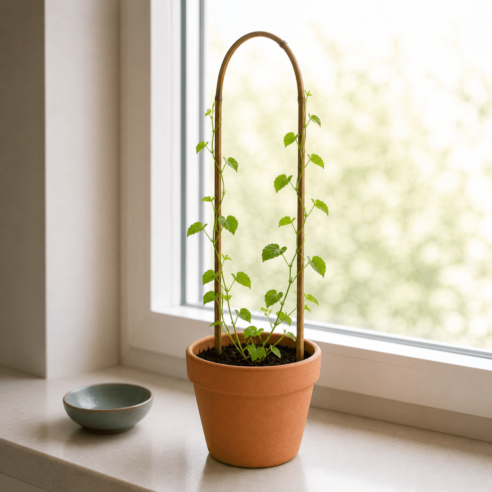 Bambusowa podpora łukowa Moayux 60 x 15 cm 5 szt.