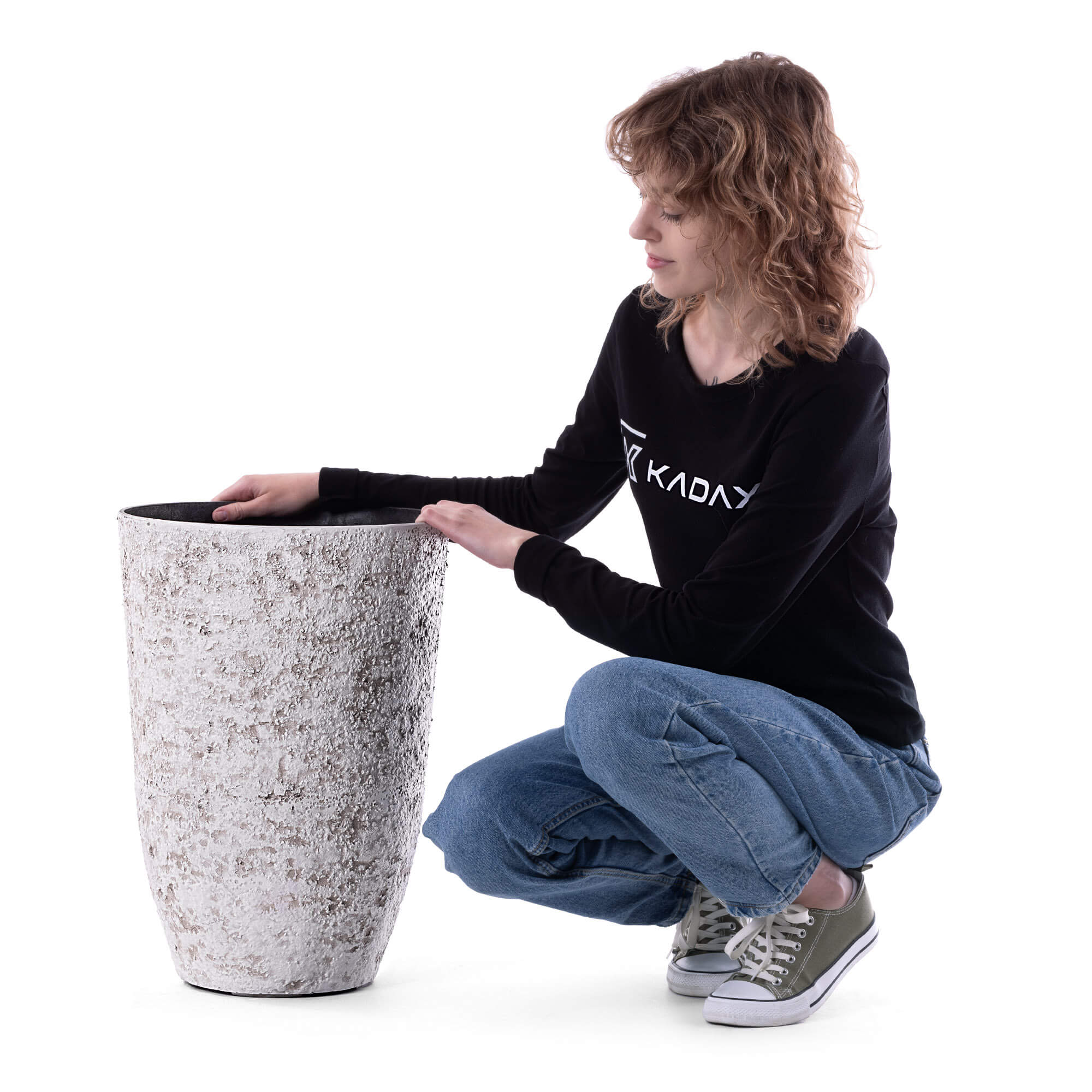 Donica Cloue 35 cm biała