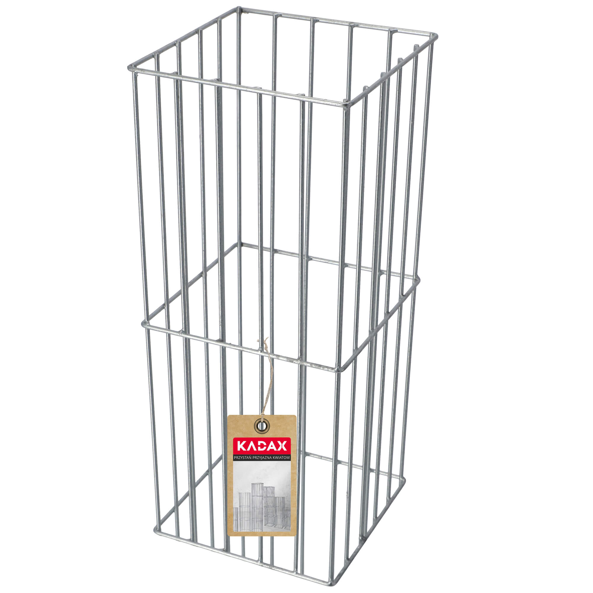 Pergola ogrodowa słup Kanny 60 cm, srebrna