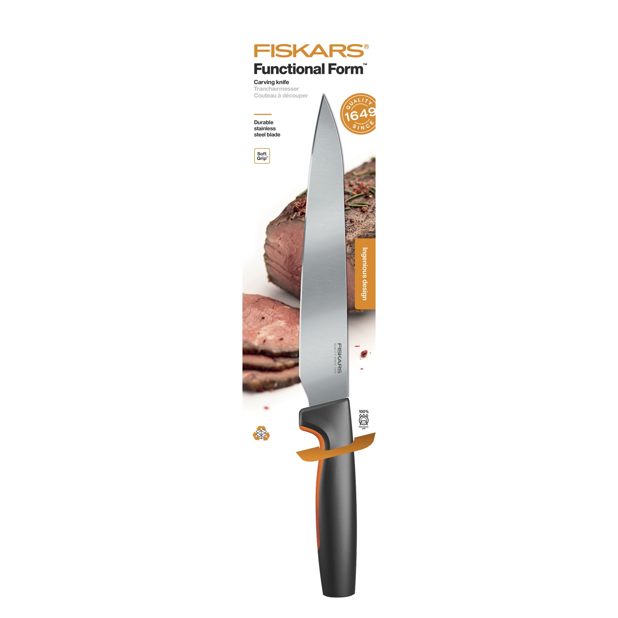 Fiskars 1057539 FF Nóż do mięsa 21 cm