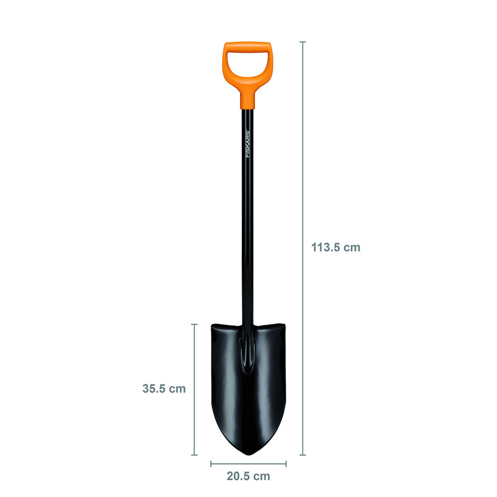 Fiskars 1067516 Solid+ Szpadel ostry XL