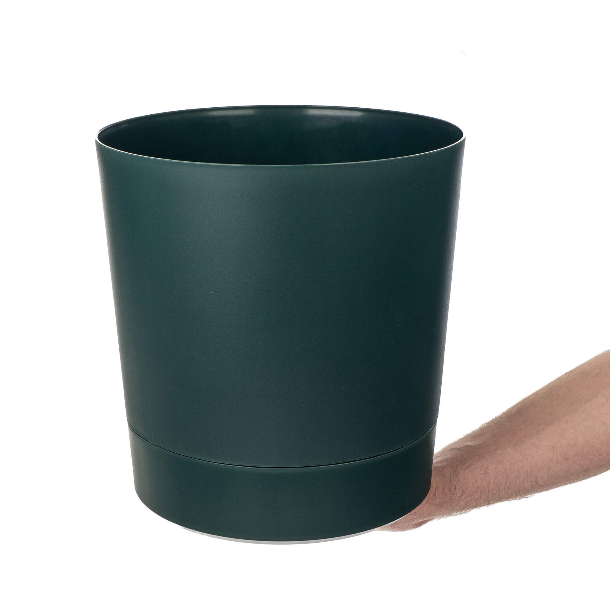 Donica z podstawką Verri 27.5 cm awokado