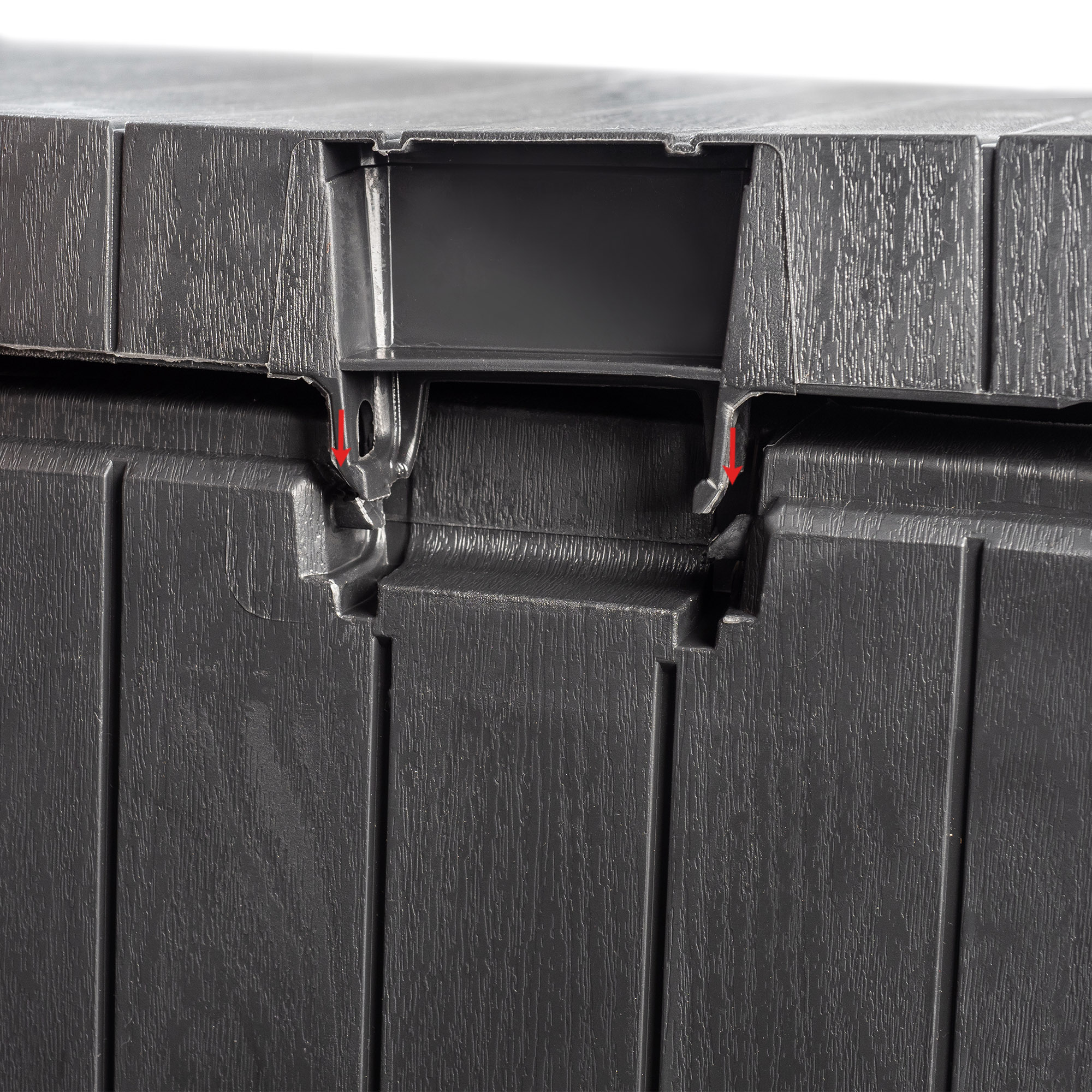 Skrzynia ogrodowa Keter City Storage 113L, antracyt