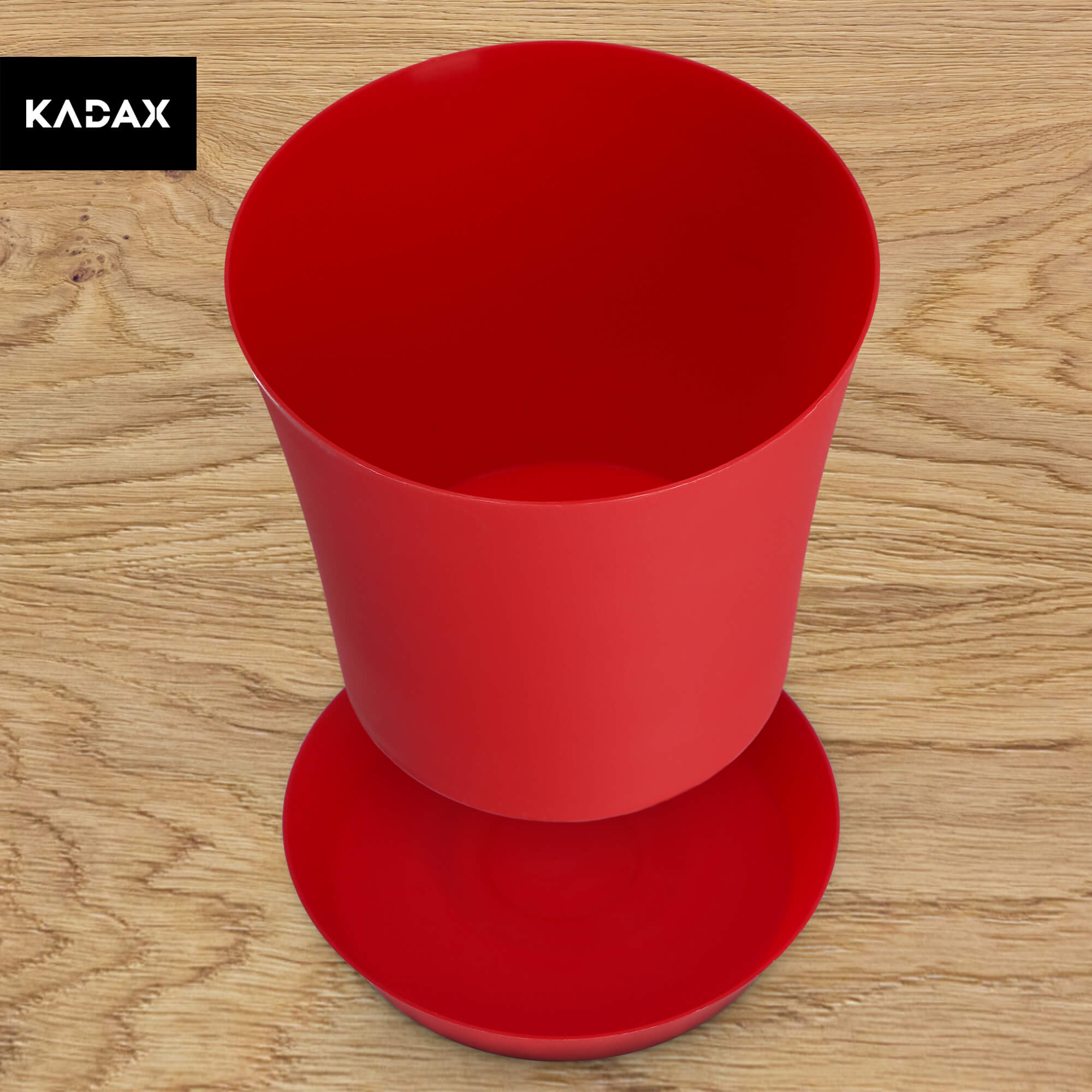 Doniczka na kwiaty Ersa 14 cm, czerwona