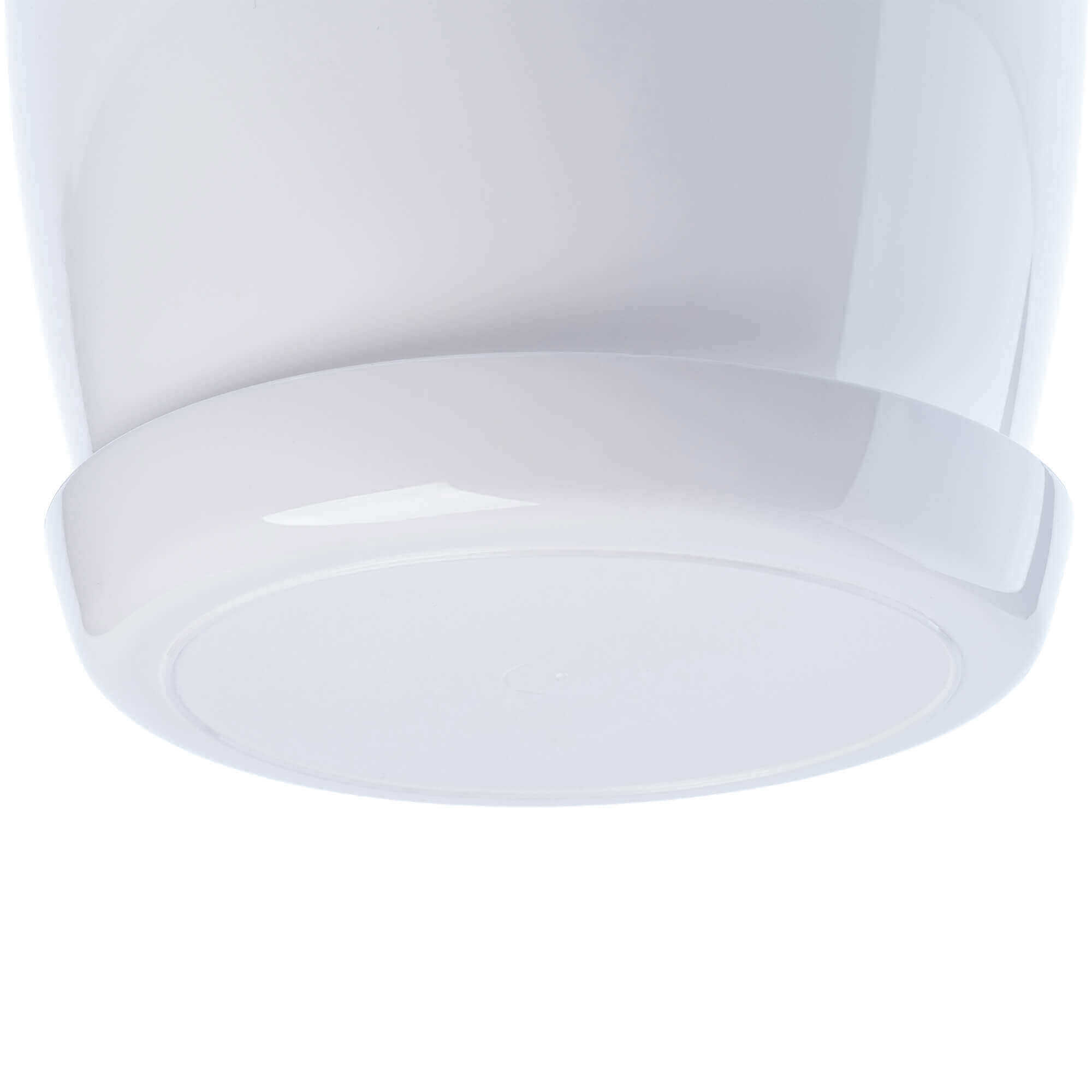 Doniczka Agen z podstawką 18 cm, biała