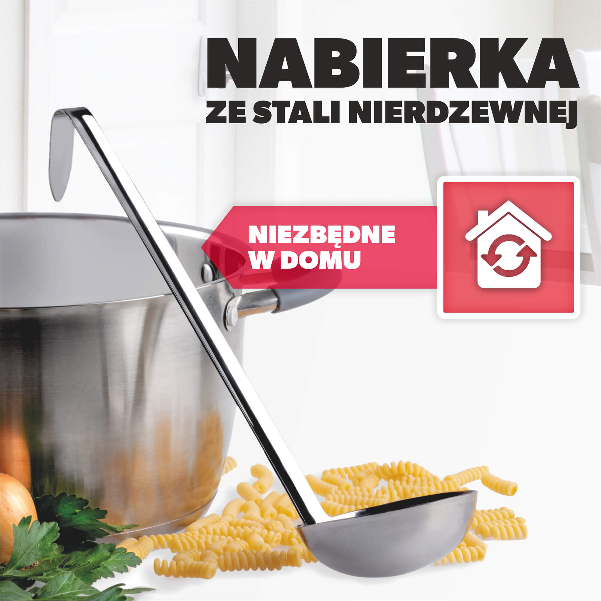 Nabierka do zup i sosów Kebal 7 cm/60 ml, 2 szt.