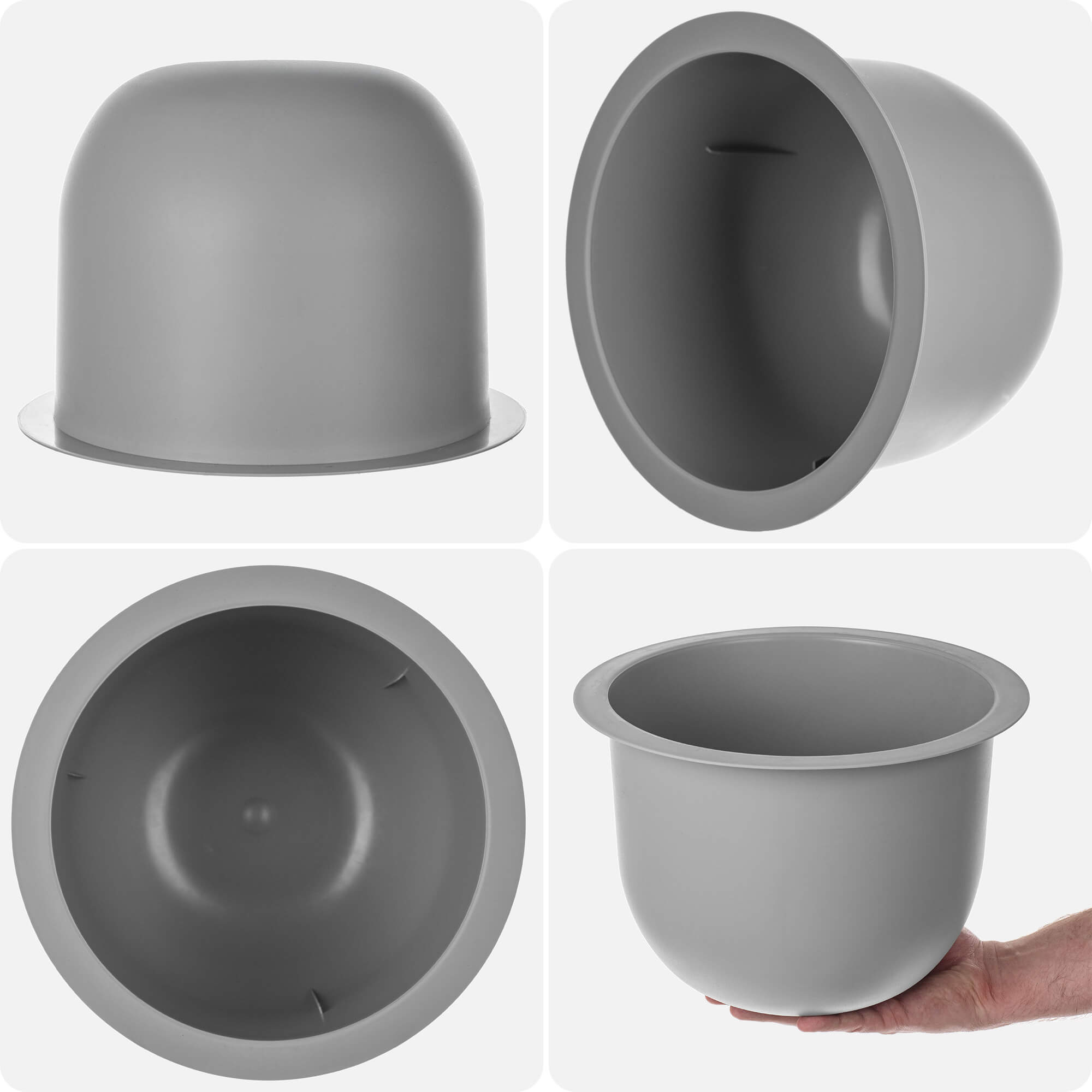 Wkład do kwietnika Aytre 30 cm platynowy