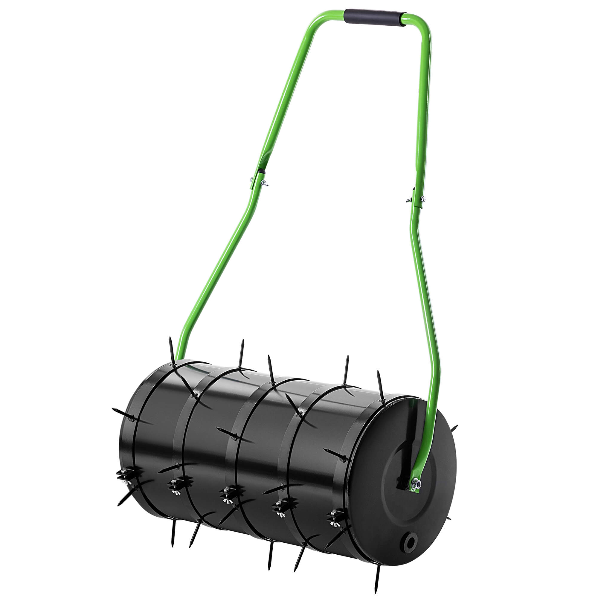 Walec ogrodowy Thann 60 cm 48L z kolcami czarny