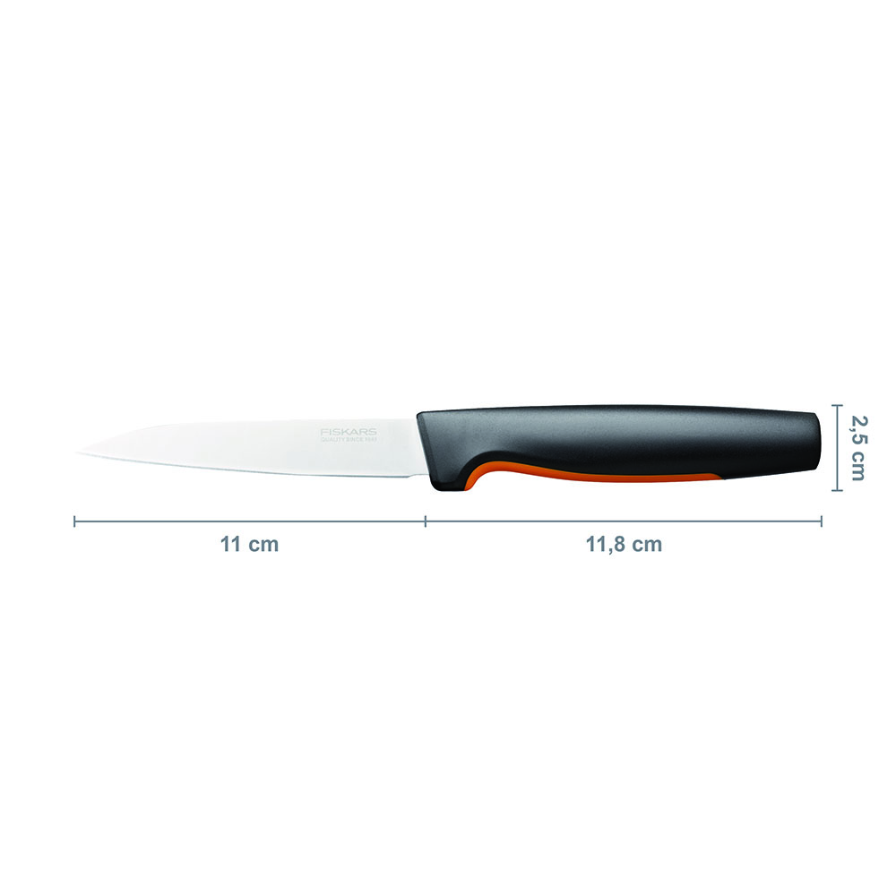 Fiskars 1057542 FF Nóż do obierania 11 cm