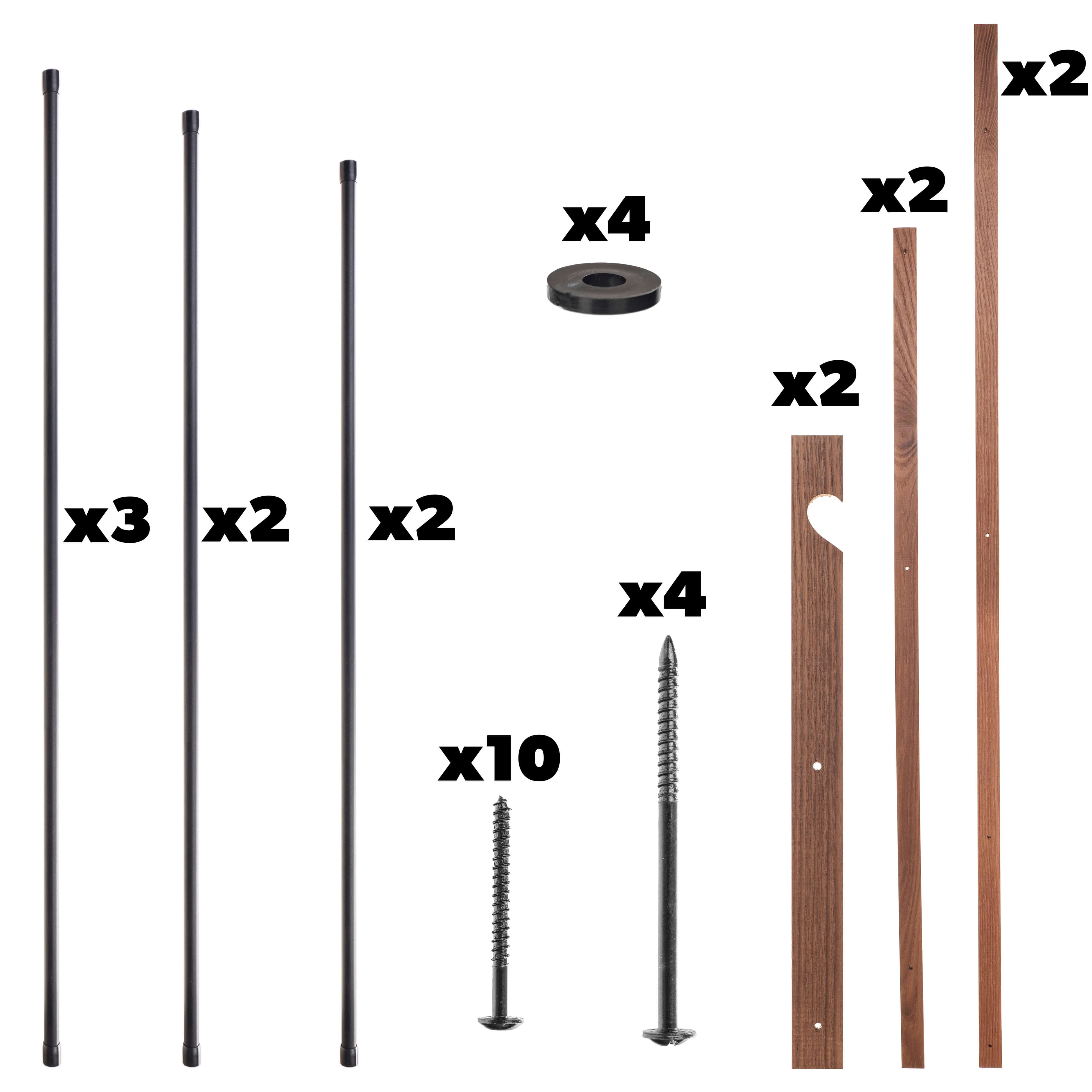 Stojak na ręczniki Ferrara 57 x 104 cm do sam. montażu
