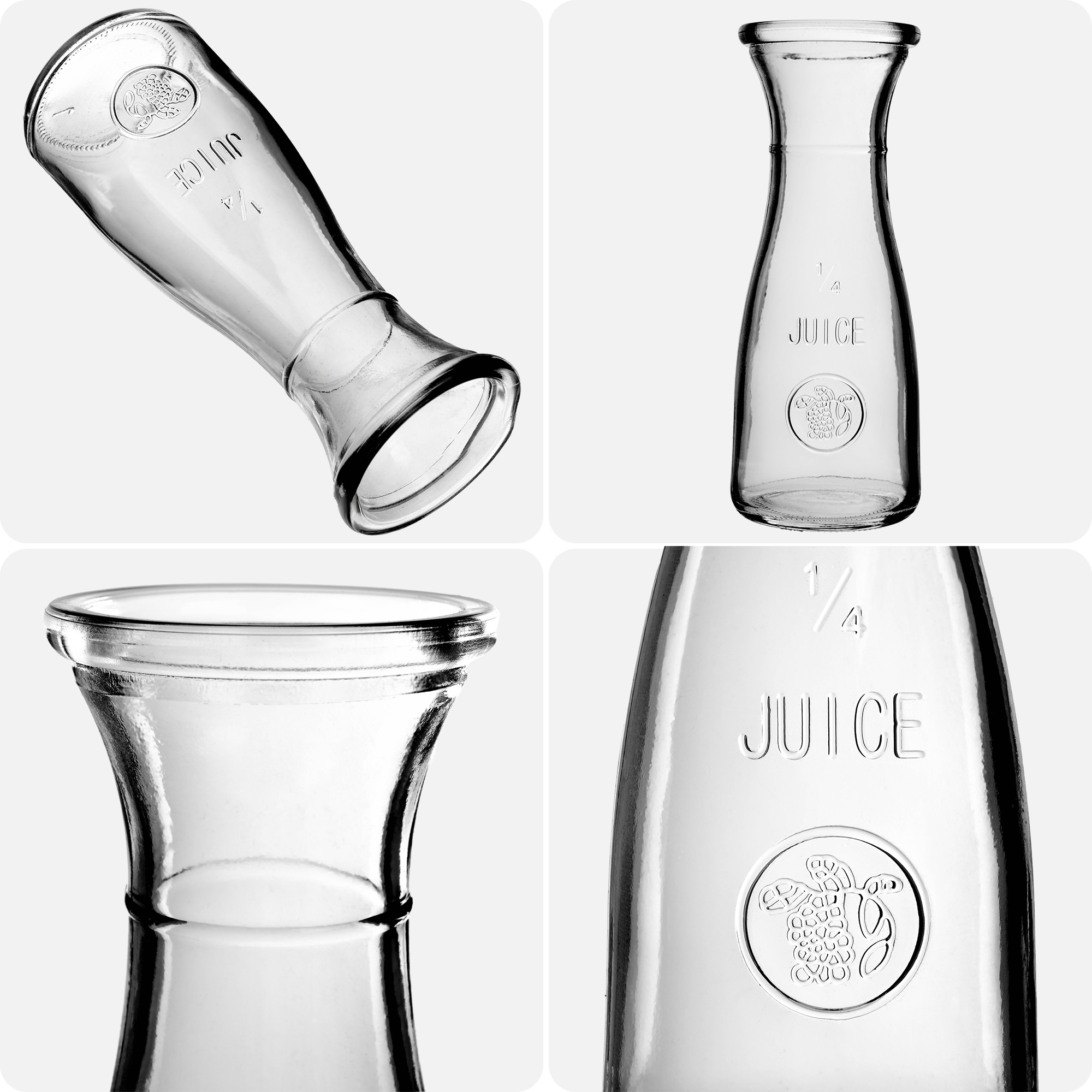 Karafka szklana Calera 250ml 2szt