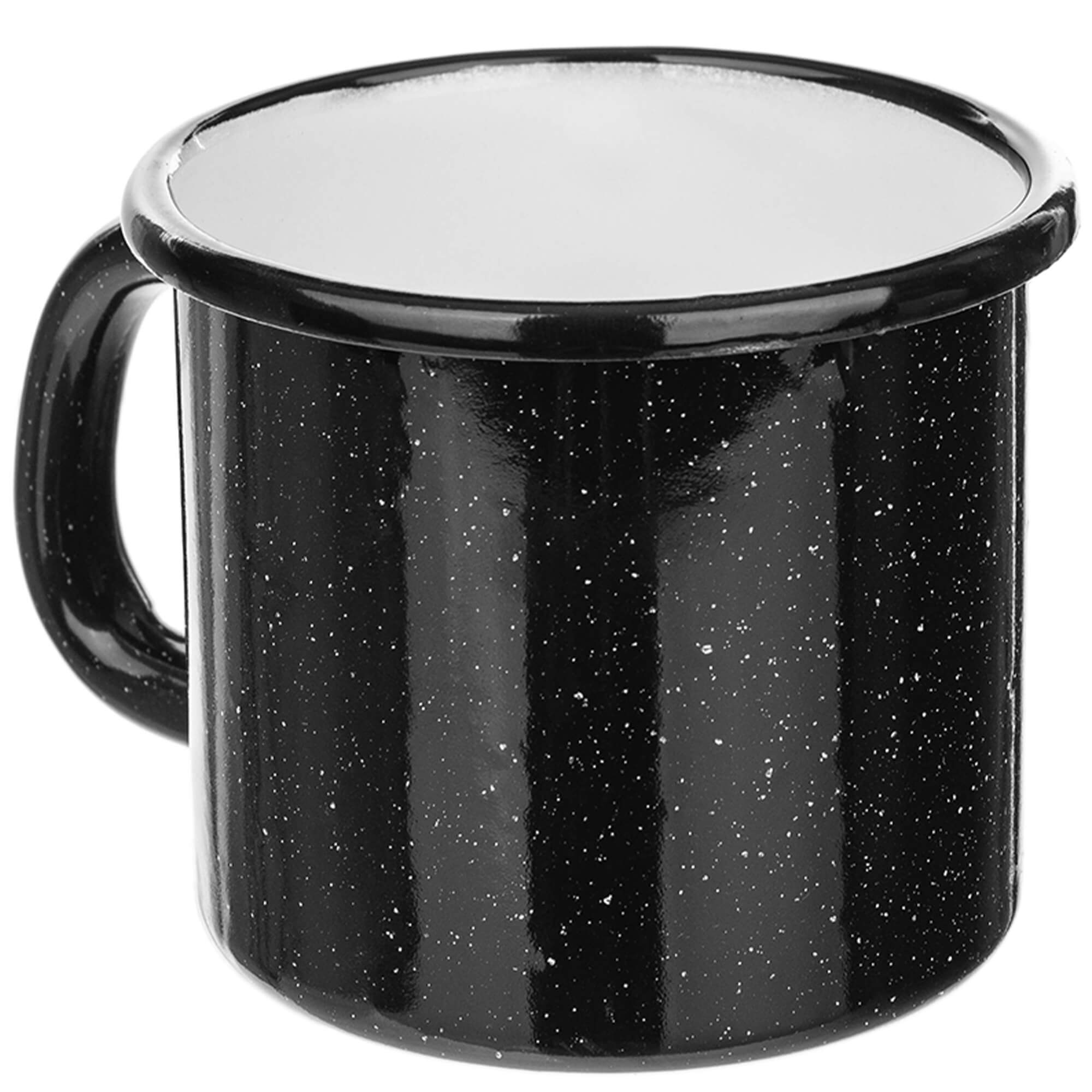 Kubek emaliowany Scerni 400 ml czarny