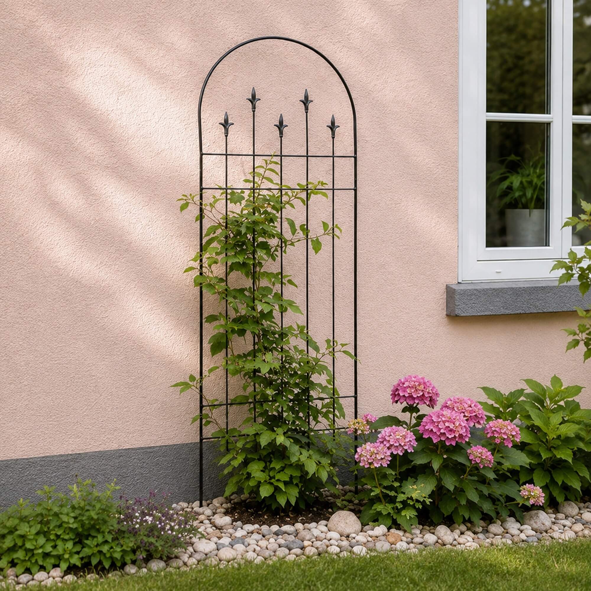 Podpora ogrodowa Unverre 140 x 50 cm lilie 2 szt.