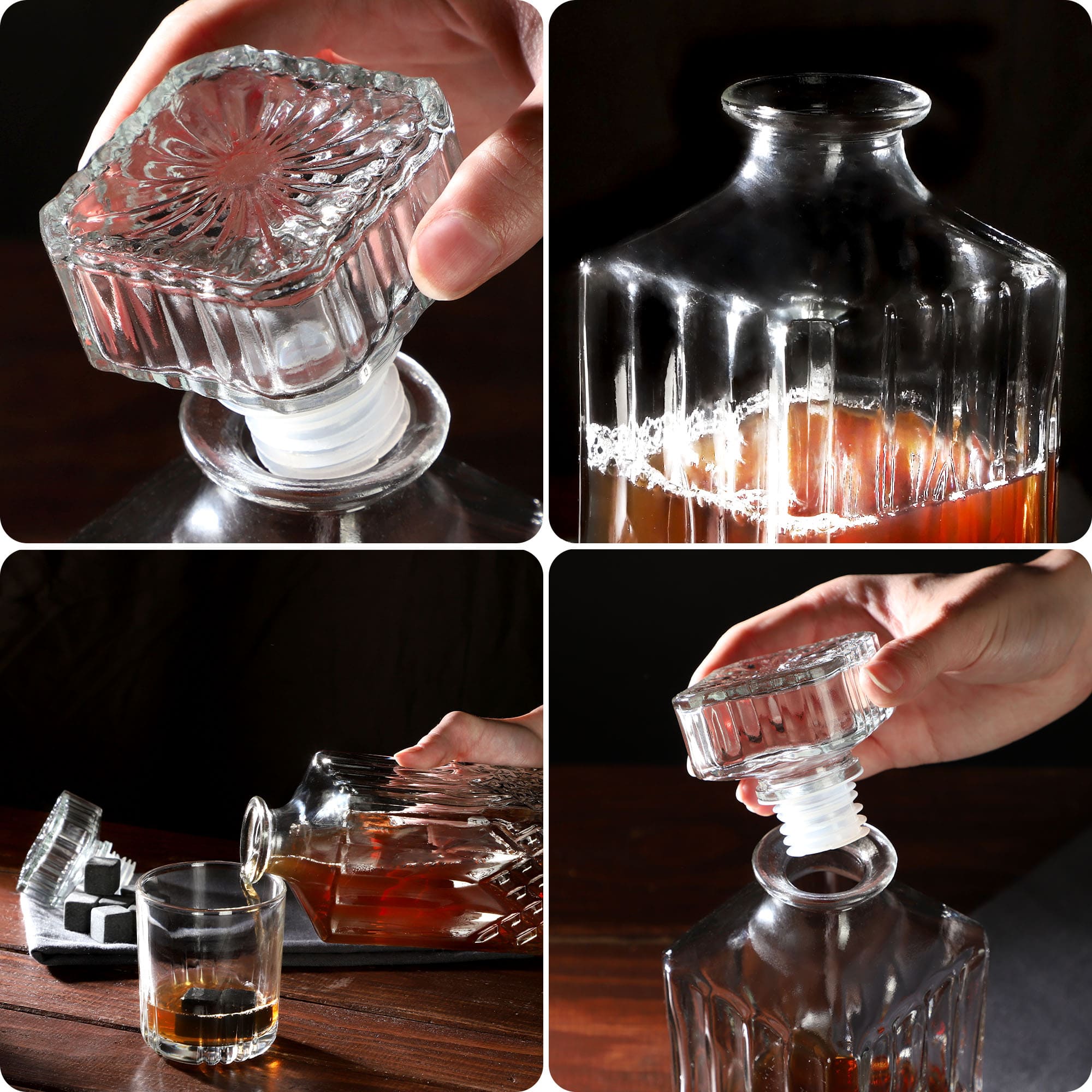 Karafka do whisky Savona 1L