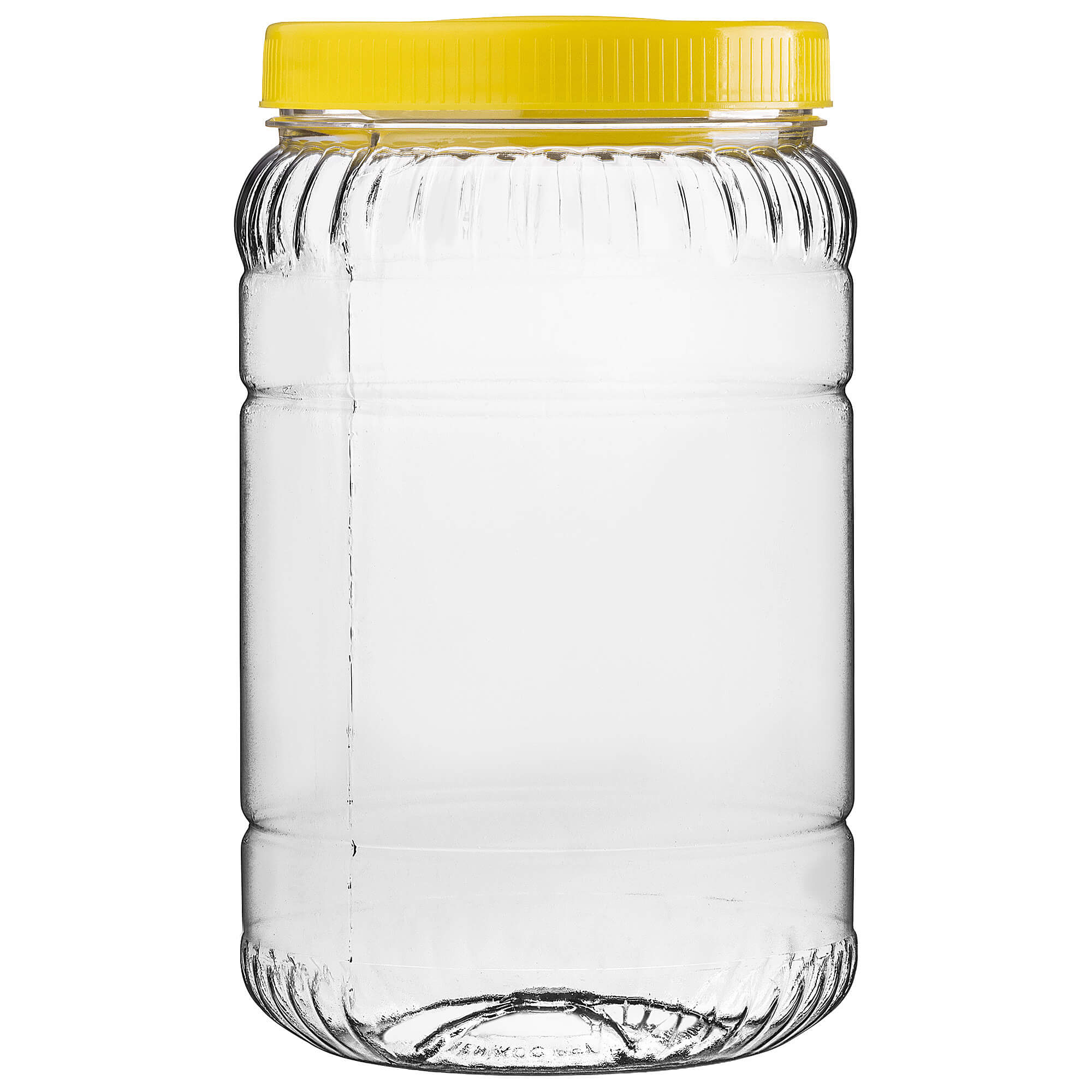 Słoik plastikowy 2L żółty