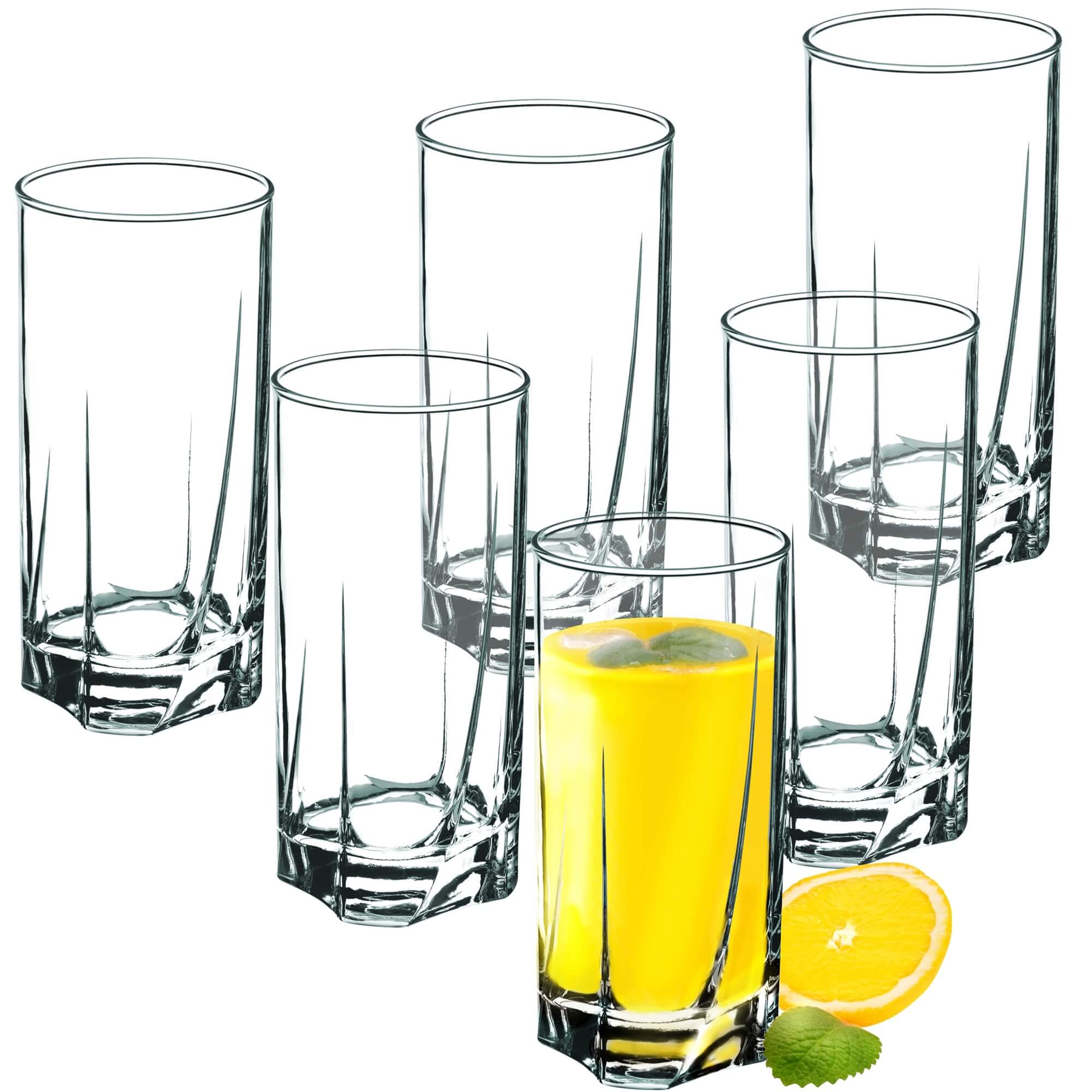 Szklanki do napojów 365 ml 6 szt. + 380 ml, 6 szt.