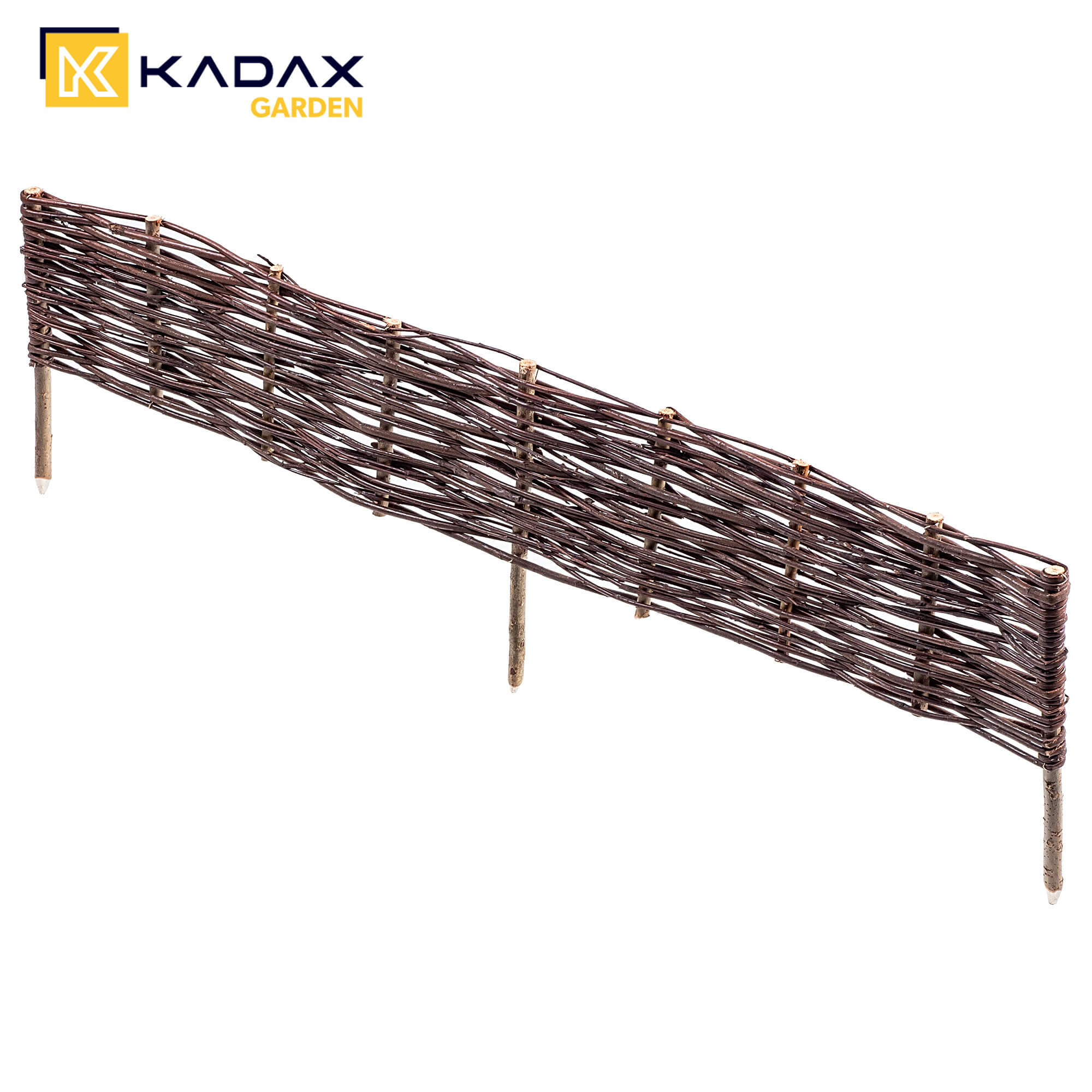 Palisada ogrodowa wiklinowa Hamre 120 x 30 cm, 10 szt.