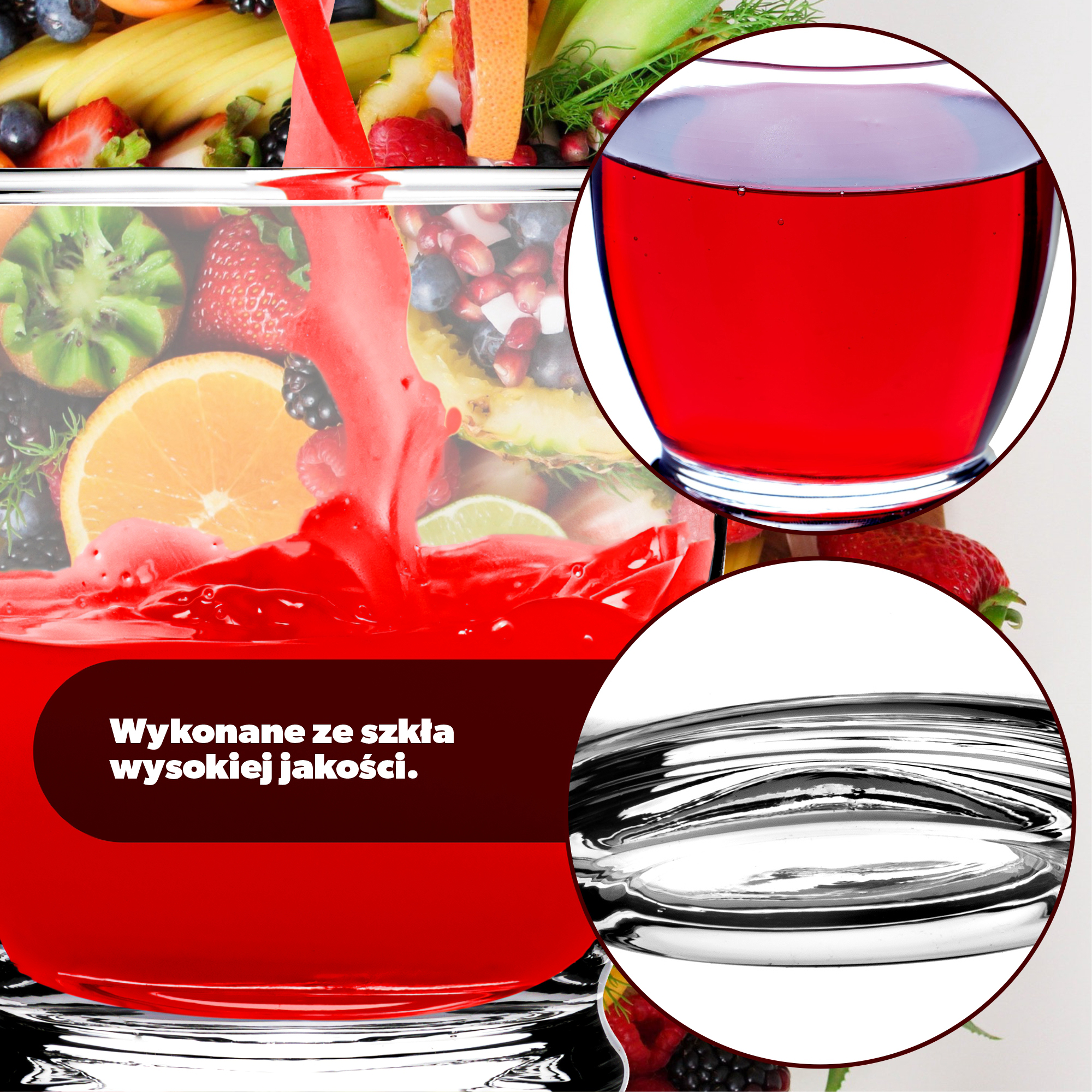 Szklanki do napojów i drinków Berson 270 ml, 6 szt.
