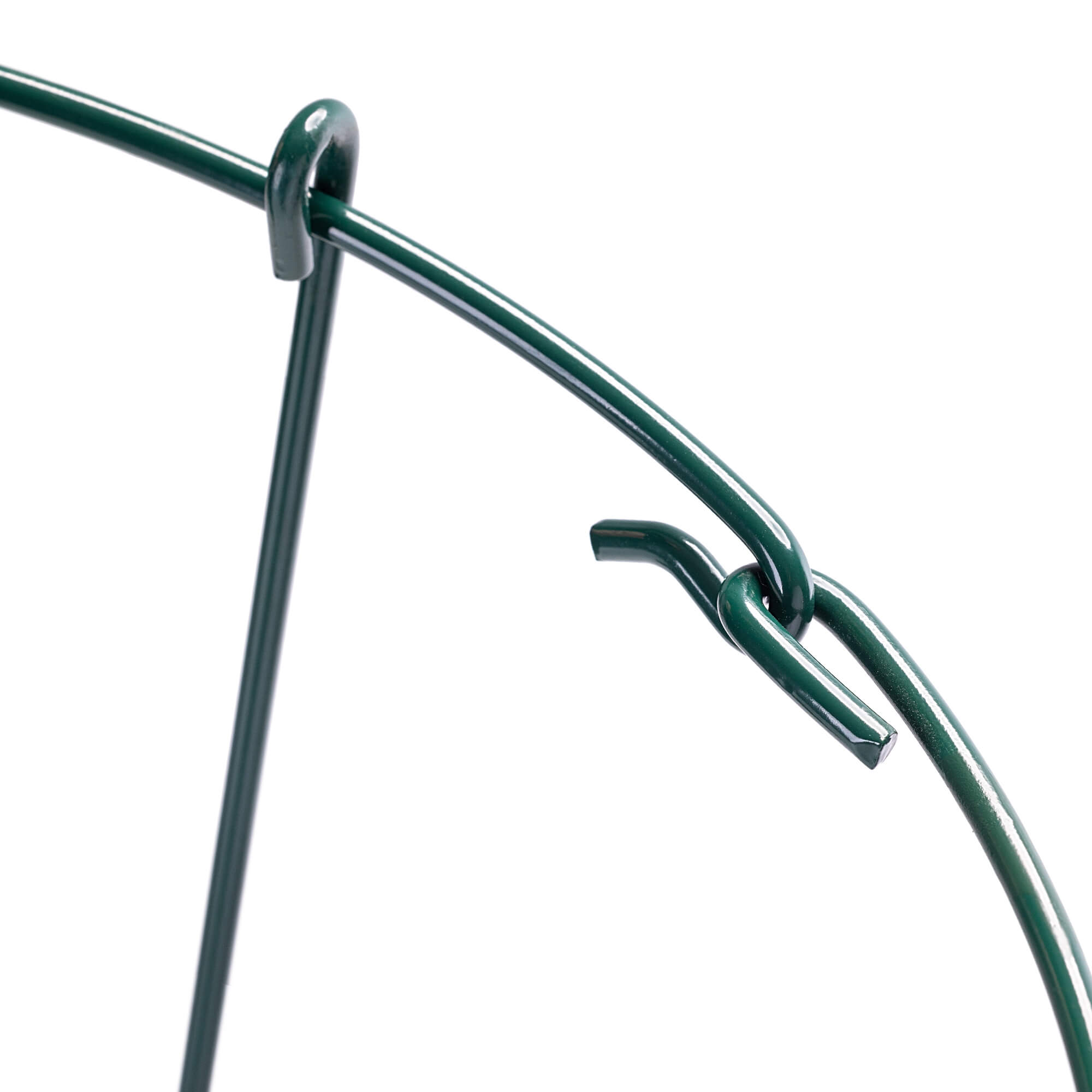 Podpora ogrodowa Mahet okrągła 60 cm stalowa zielona 12 szt.