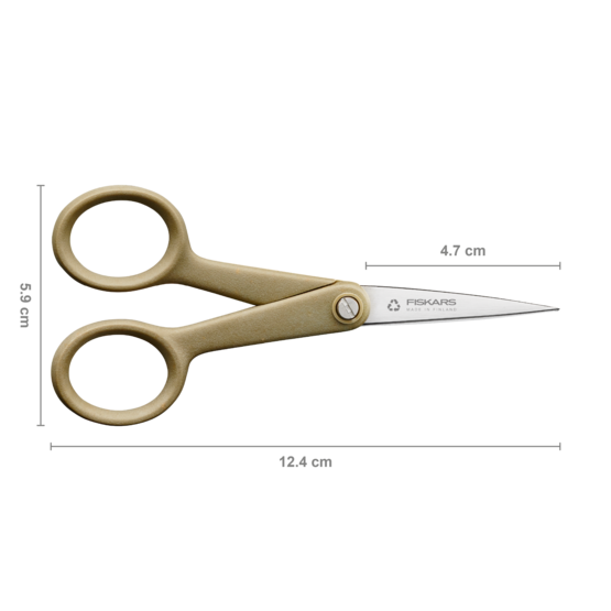 Fiskars 1062547 ReNew Nożyczki do nitek 13 cm