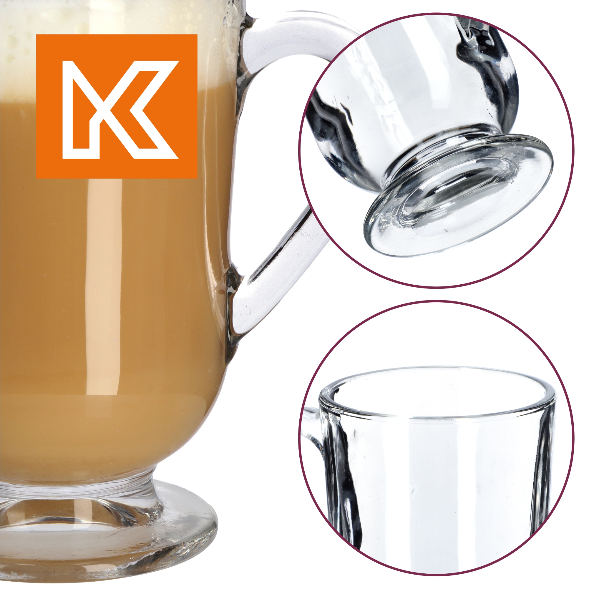 Szklanki do napojów i deserów 300 ml, 6 szt.