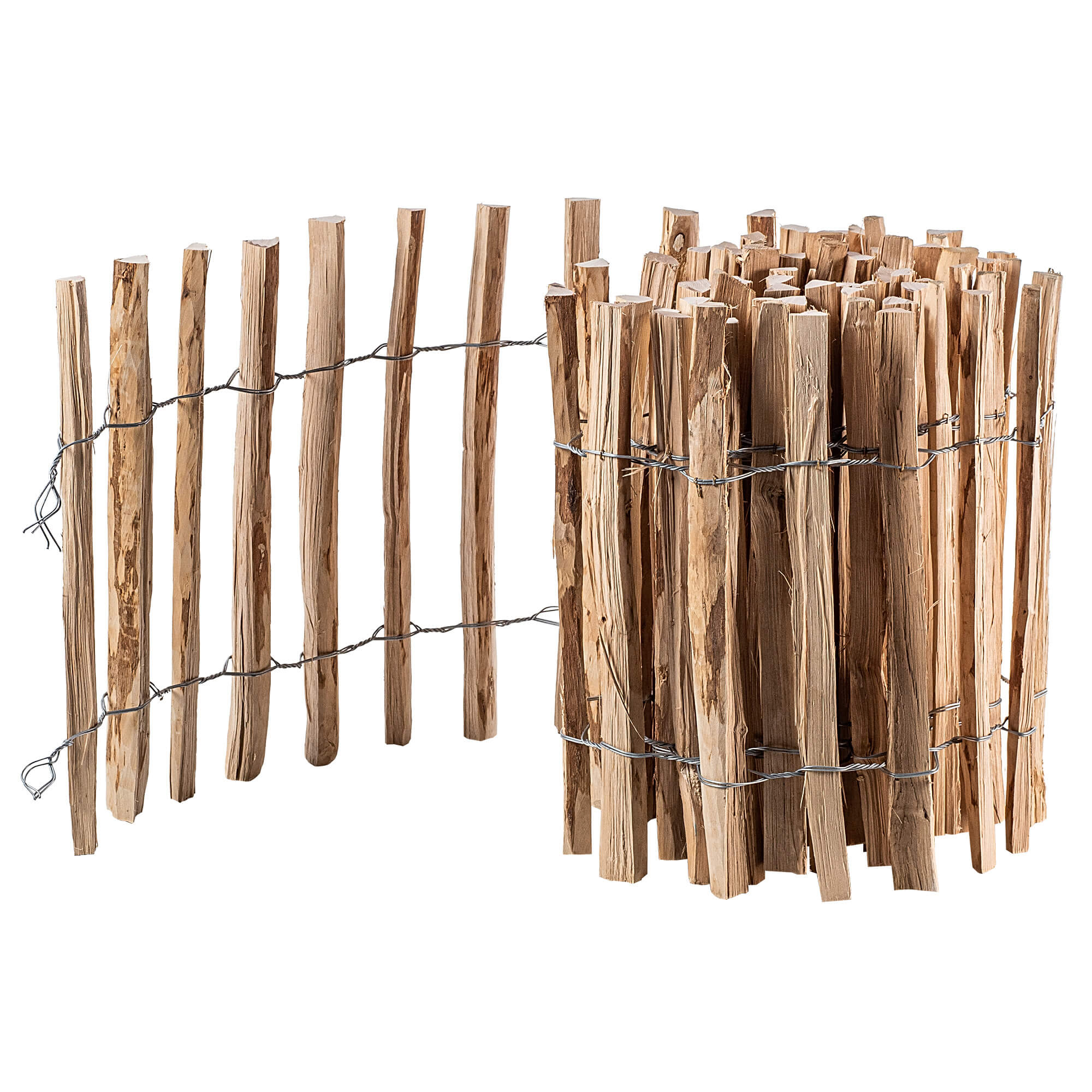Płot ogrodowy leszczynowy Karo 500 x 50 cm (4-6 cm)