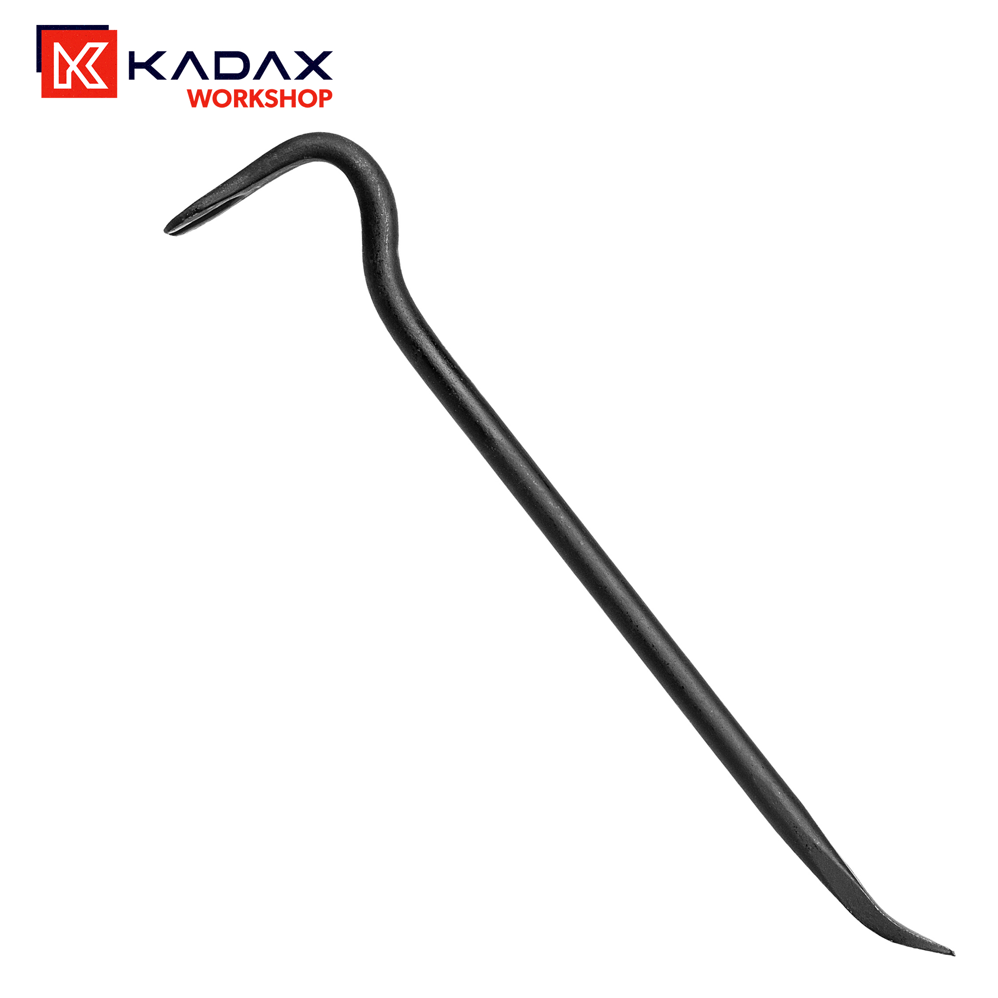 Łom wygięty Bazzari 40cm
