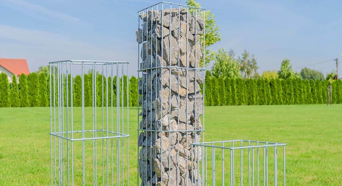 Pergola ogrodowa słup Kanny 60 cm, srebrna