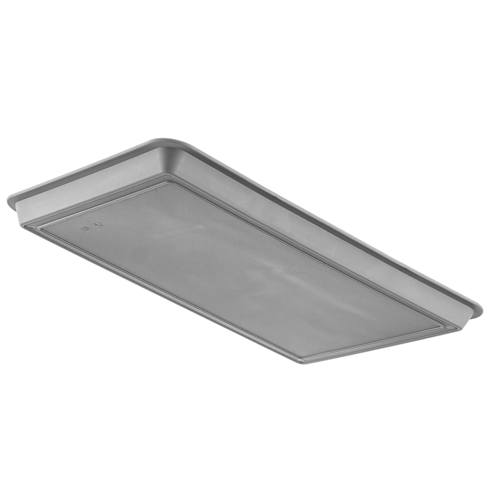 Taca plastikowa prostokątna Volpe szara 40.5 x 30 cm