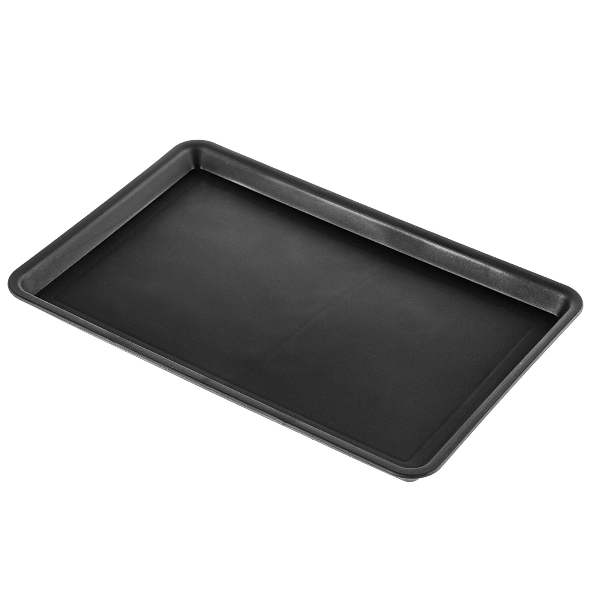 Taca plastikowa prostokątna Volpe czarna 40.5 x 30 cm